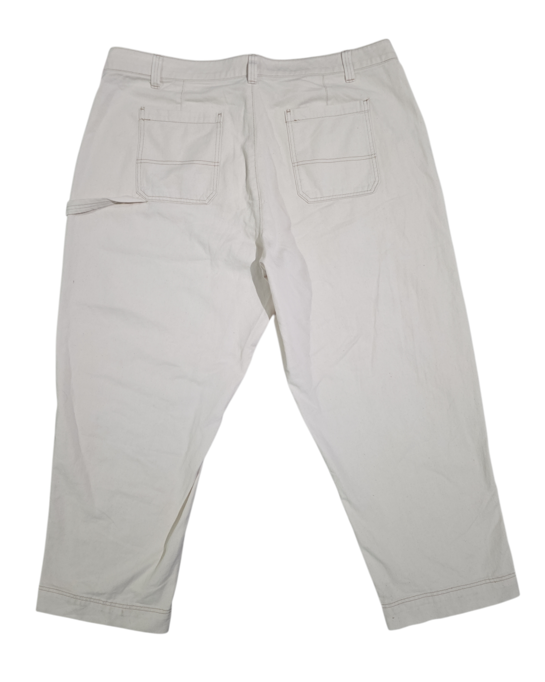 cream old navy nwt high rise straight pants, 22