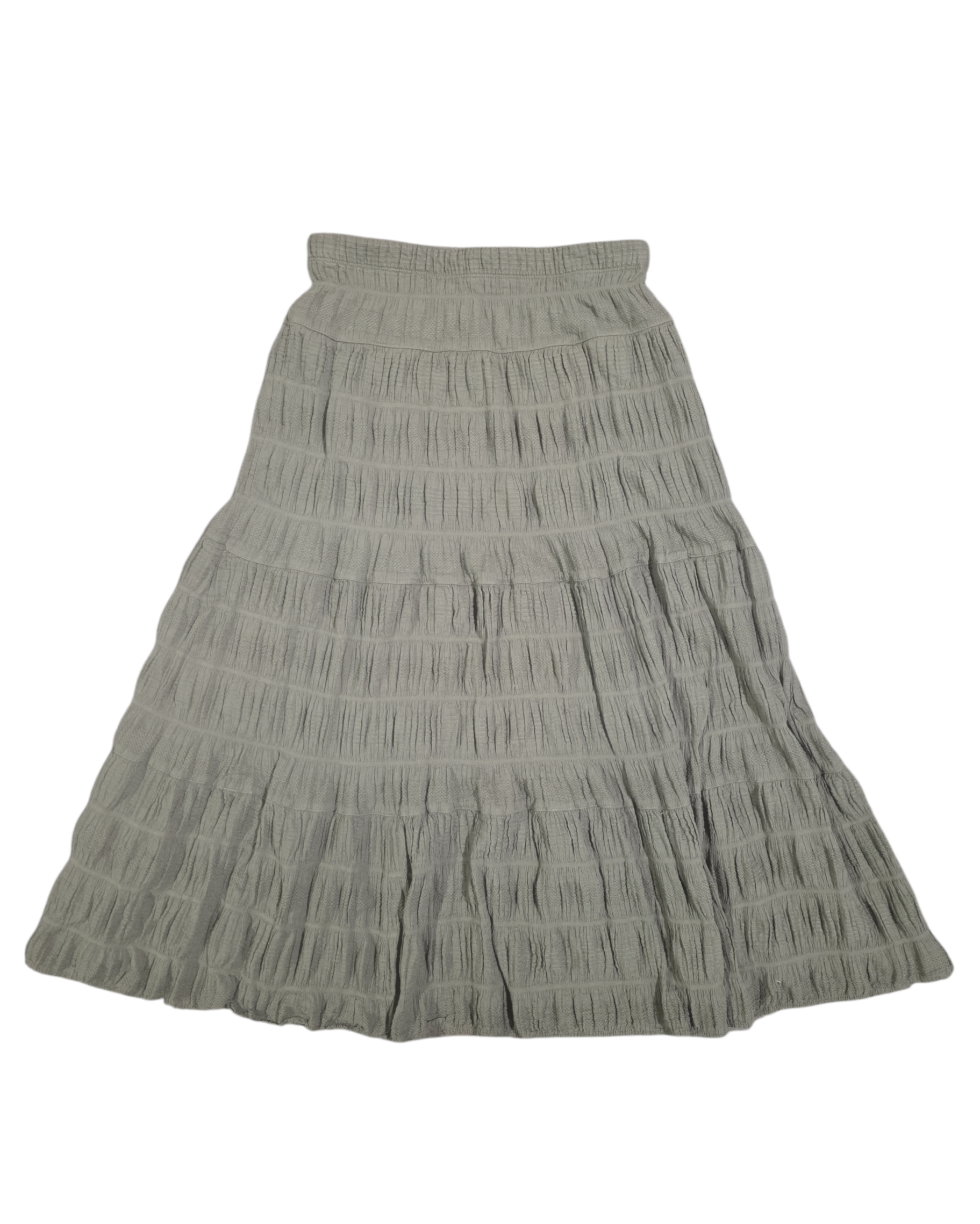 green max studio frocked skirt, s