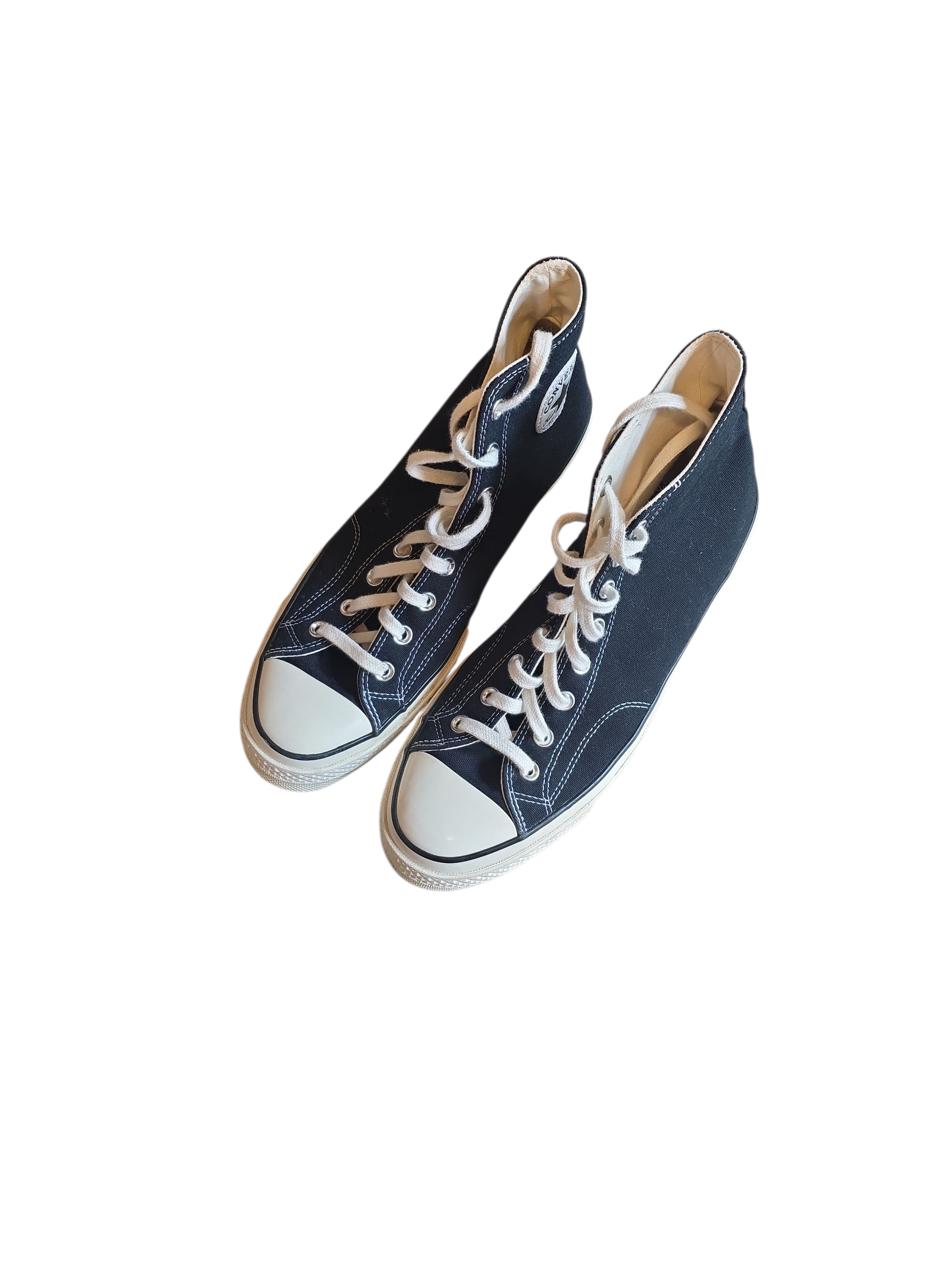 Black Converse Converse All Stars, 10.5 men’s / 12 women’s