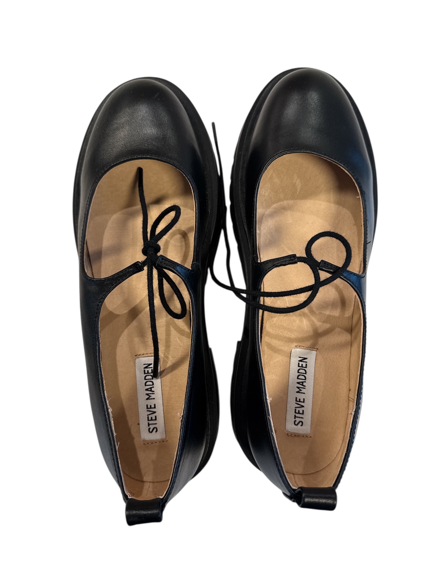 black steve madden lace mary janes, 10