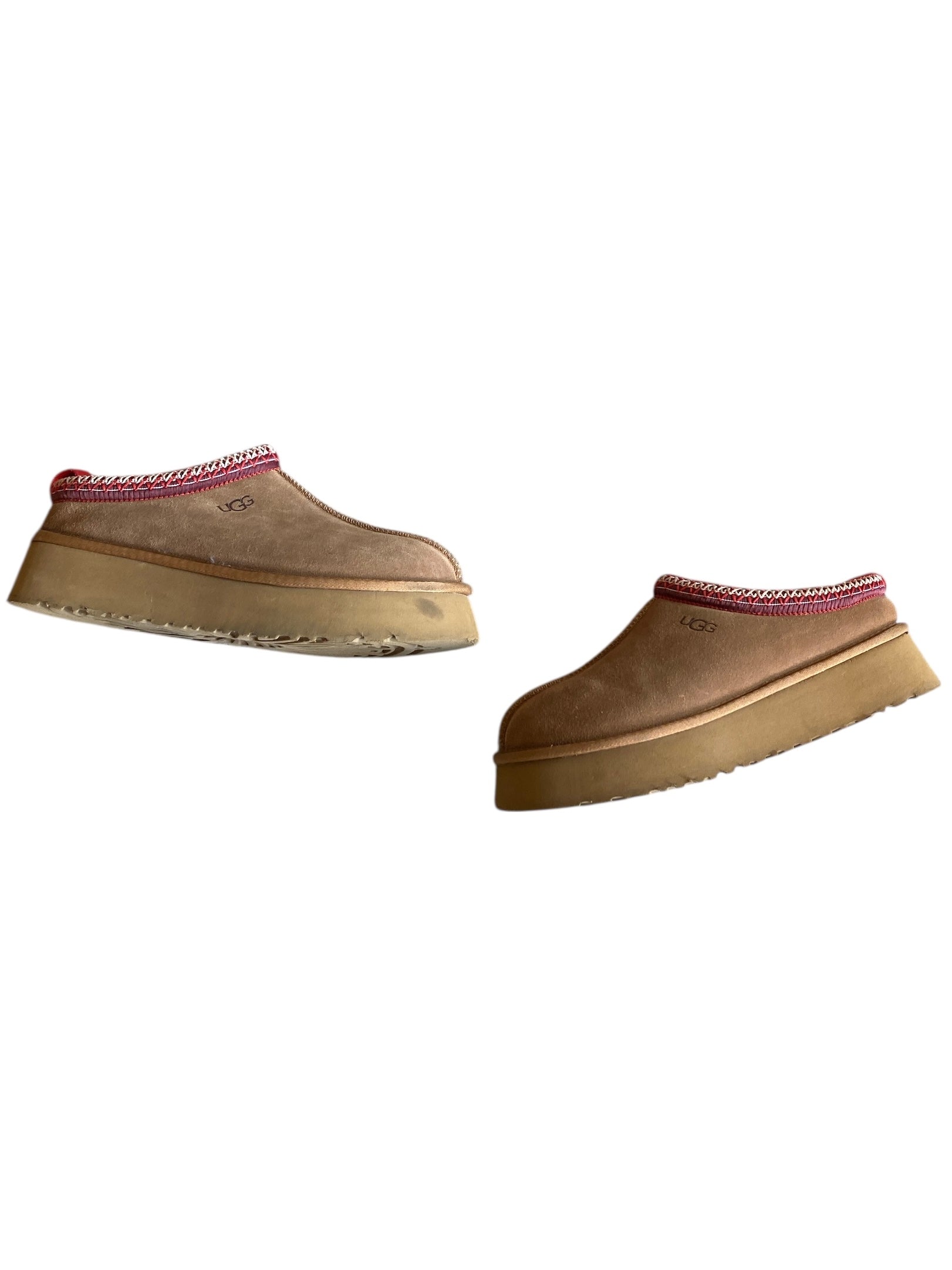 brown uggs lil slippers, 9