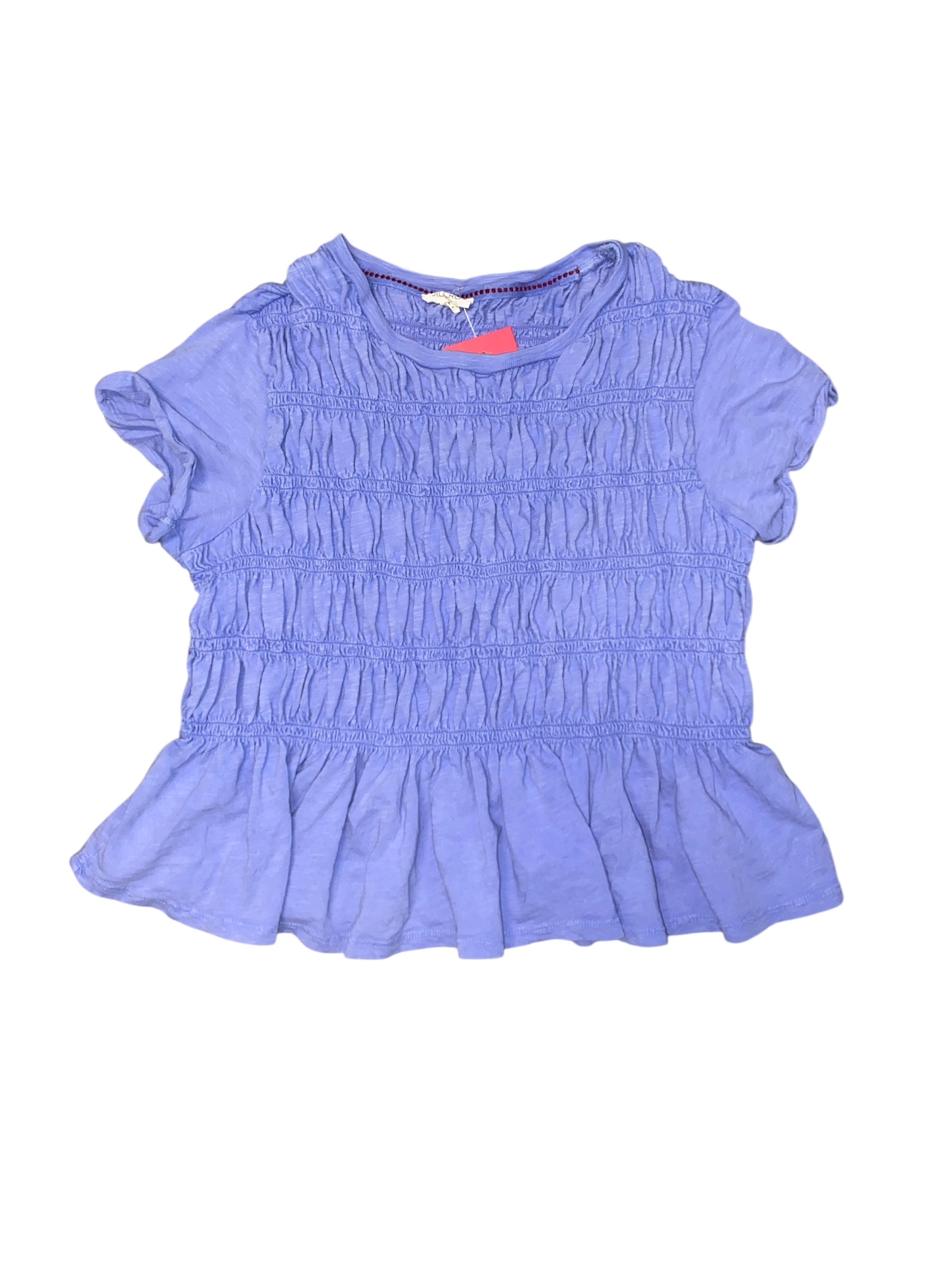 purple pilcro scrunch ss top, s