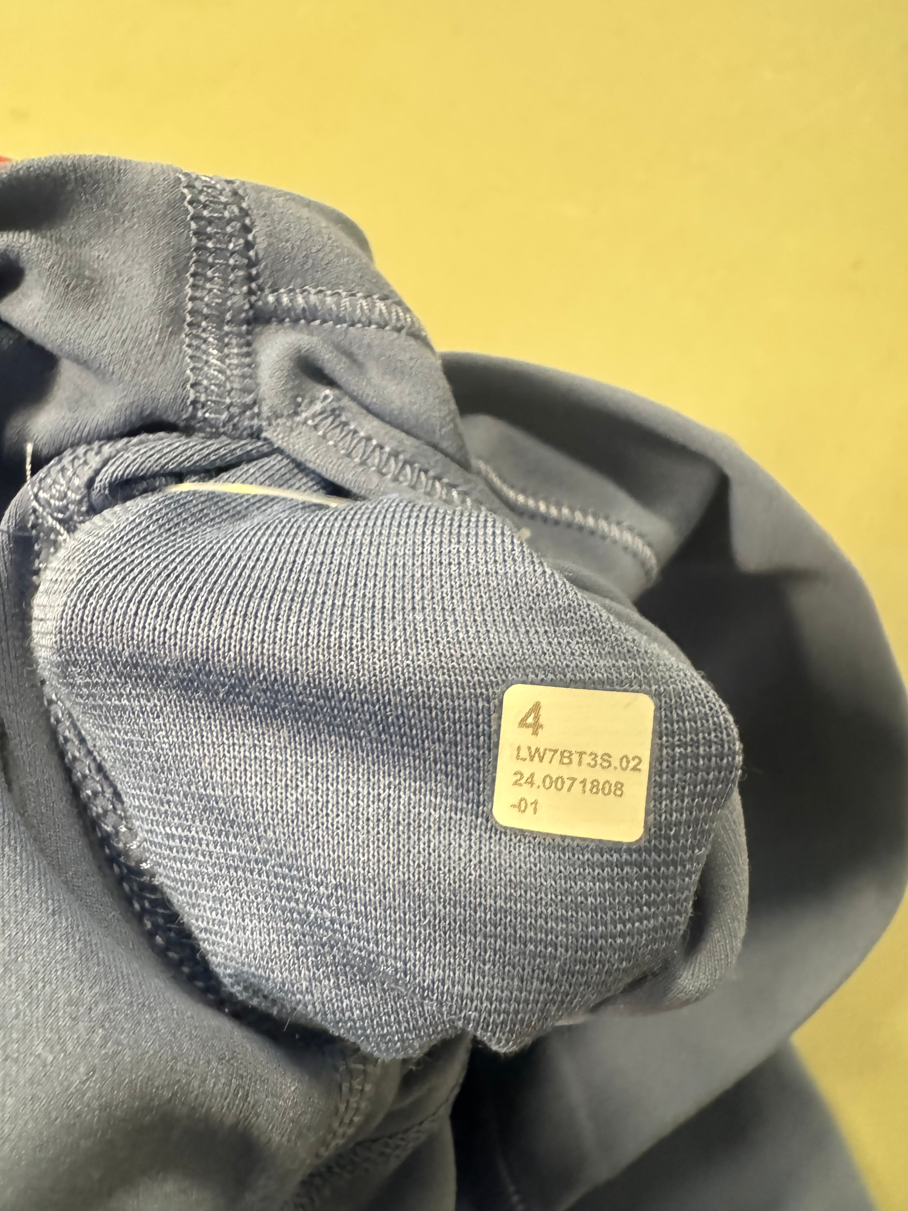 Blue Lululemon Biker shorts, 4