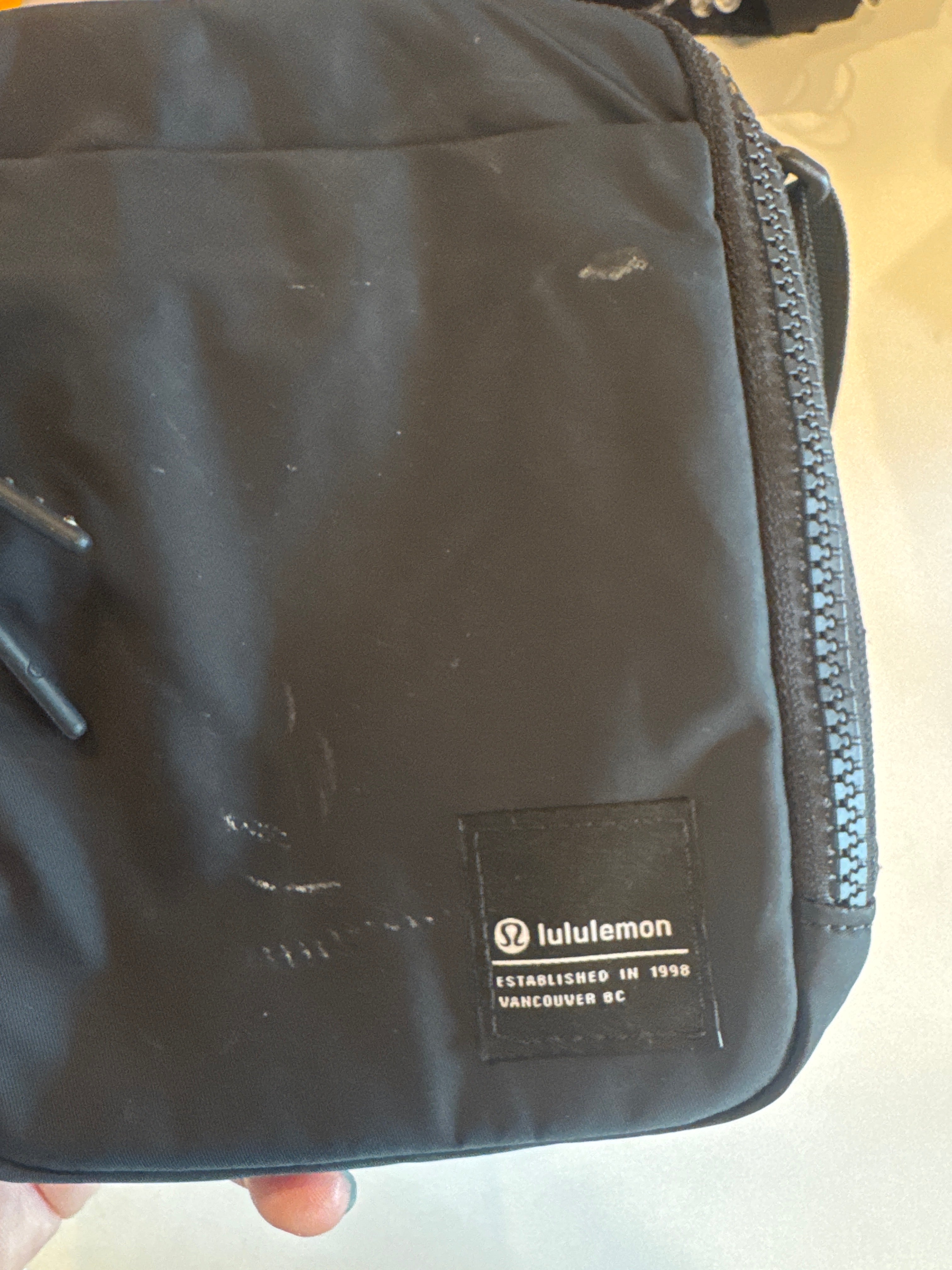 Black Lululemon Belt bag