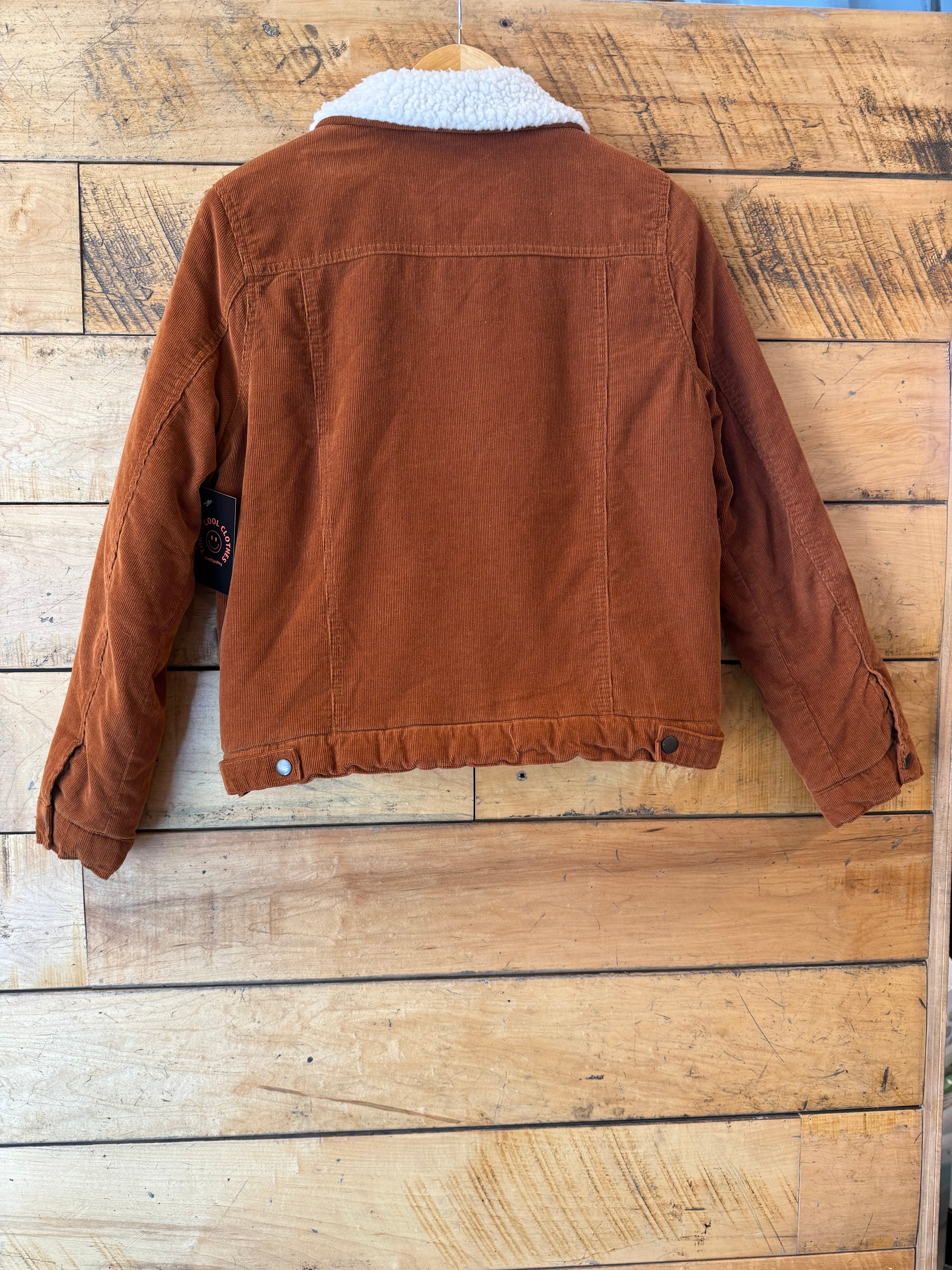 sienna brown highway boyfriend jacket, L