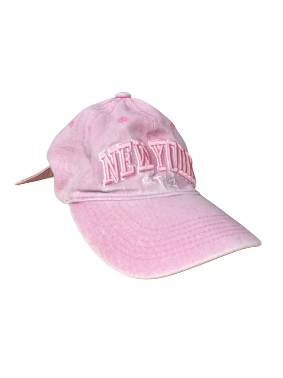 pink new league new york hat