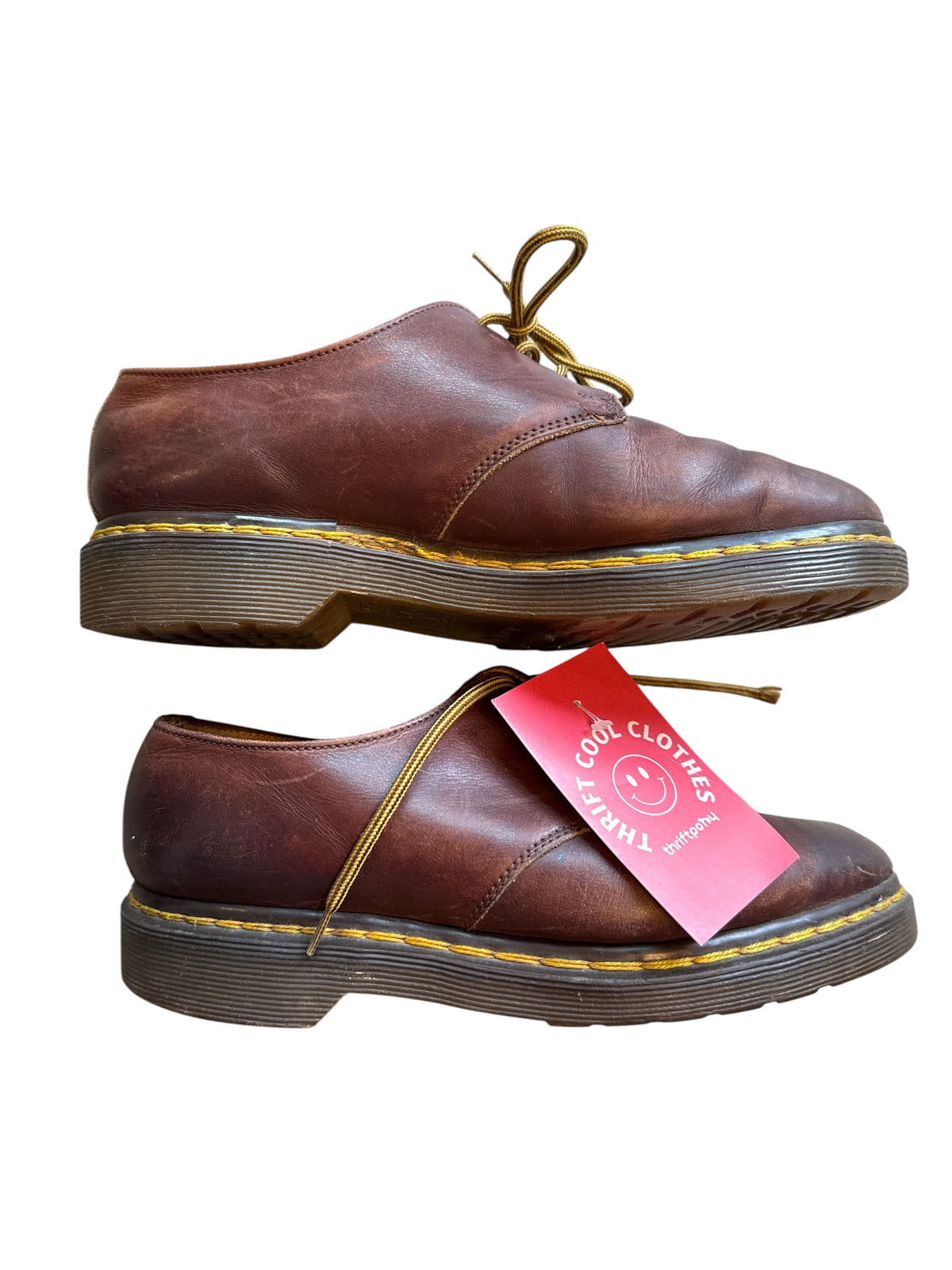 Brown dr martens vtg made in England Lace loafers, fits like 5 men’s, fits like 7/7.5 women’s