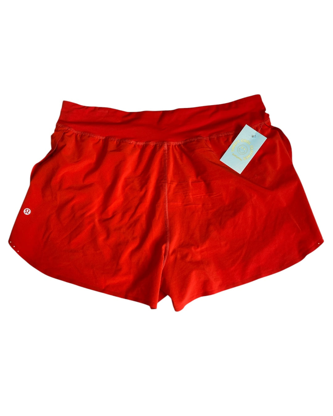 red lululemon athletic shorts, 12