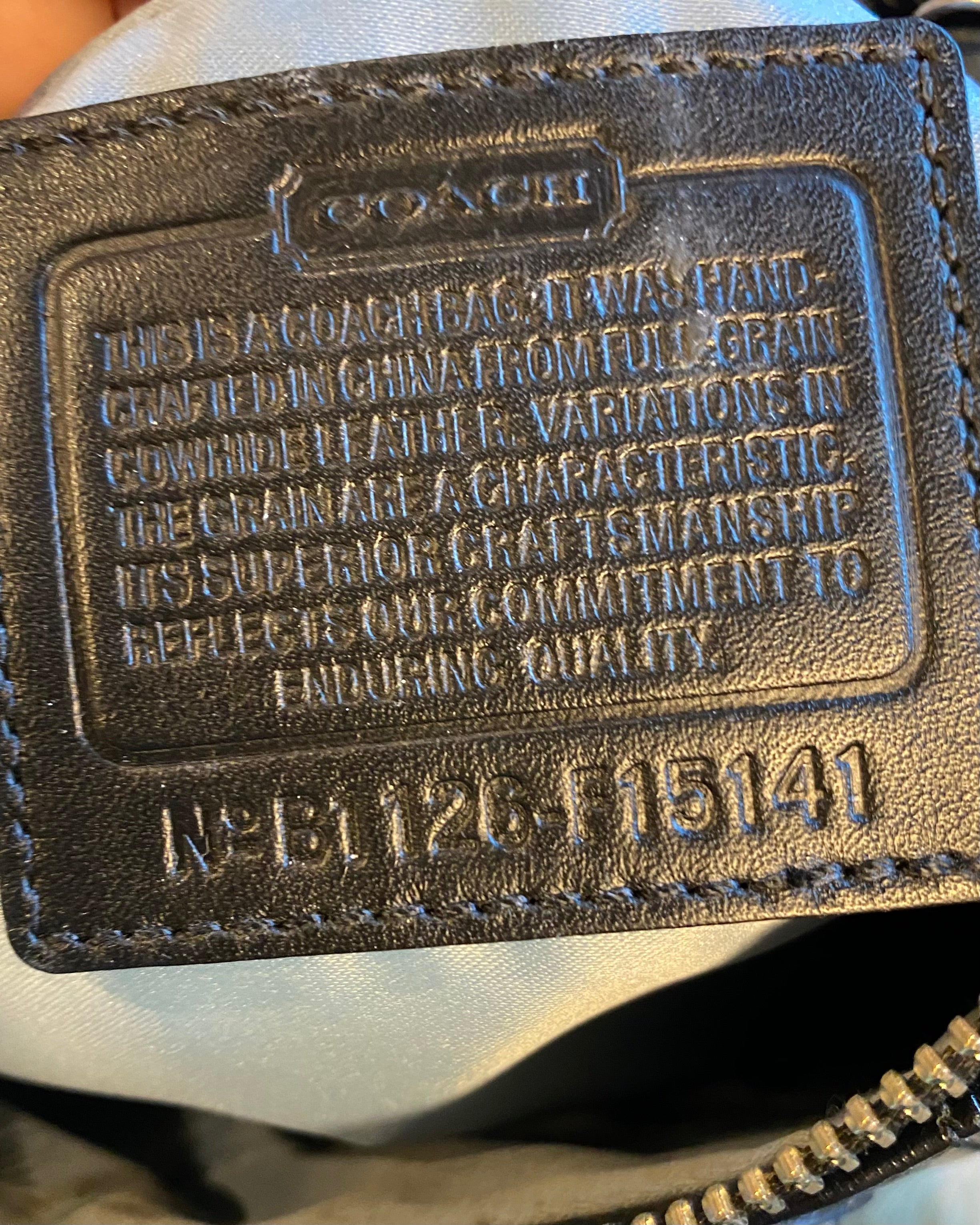 black coach patent shoulder bag