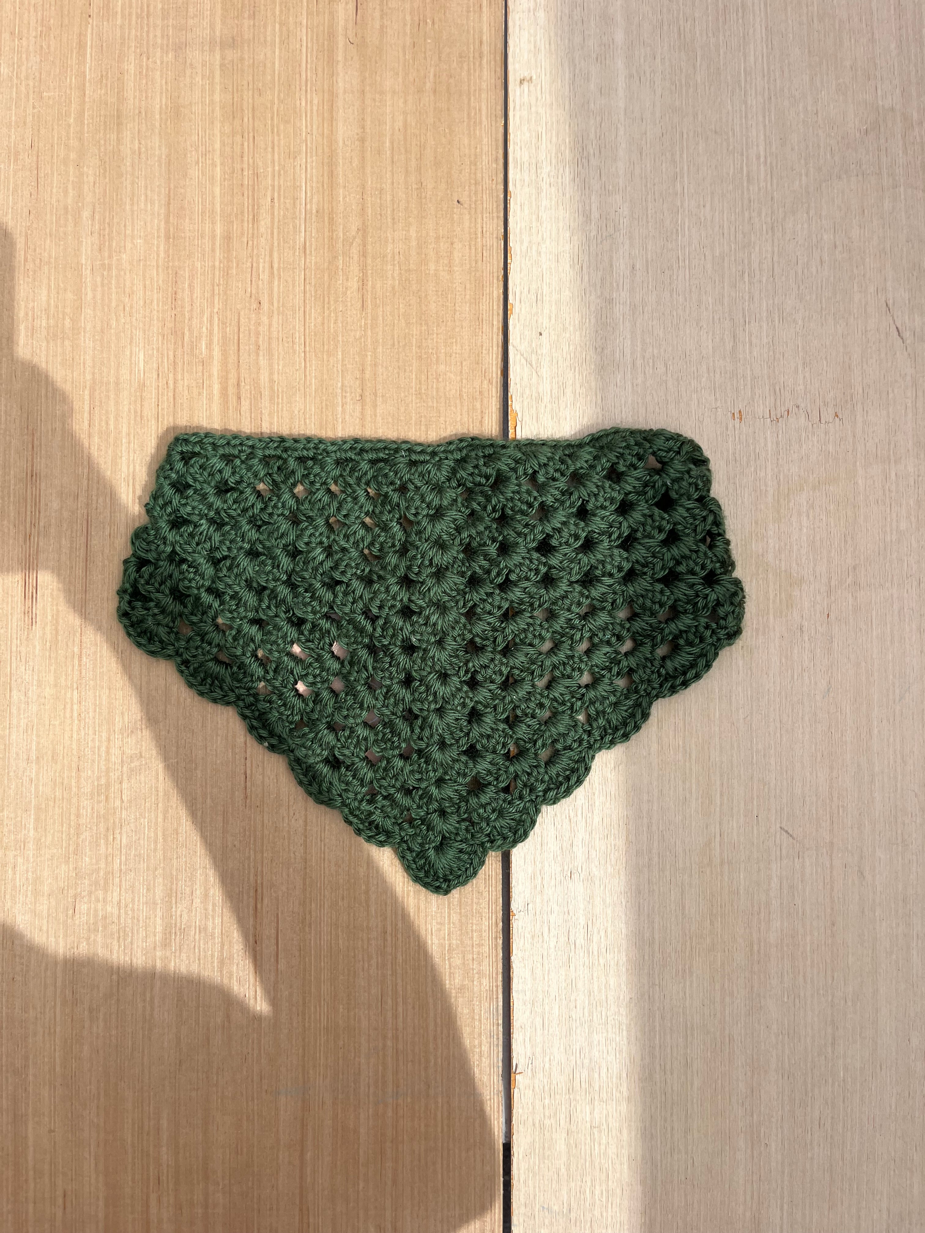 crochet bandana