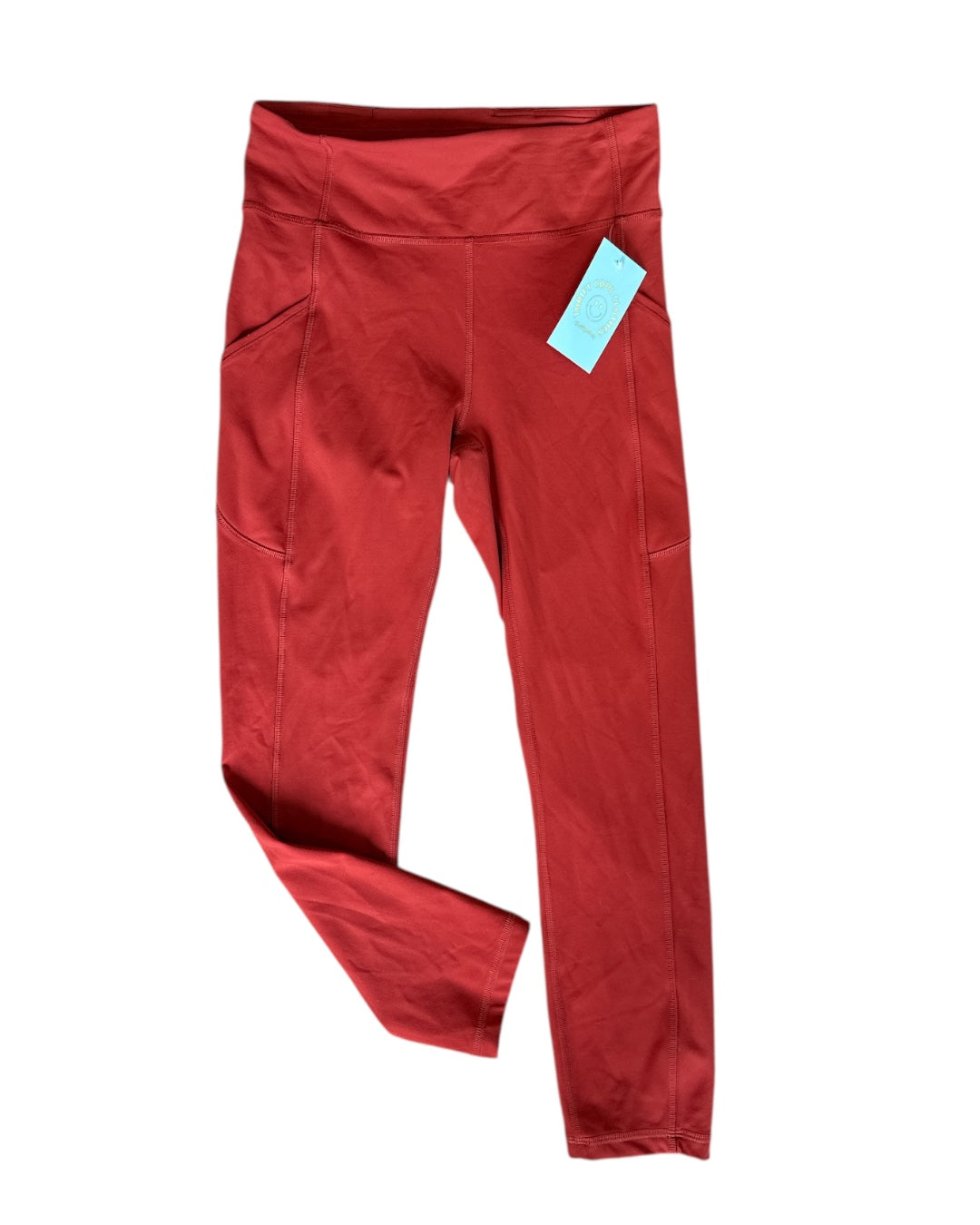 orange lululemon leggings, 6