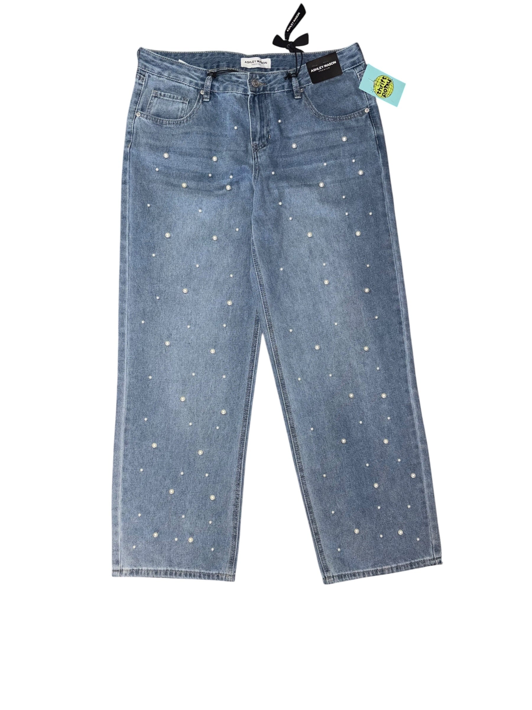 blue ashley mason nwt pearl jeans, 13/31