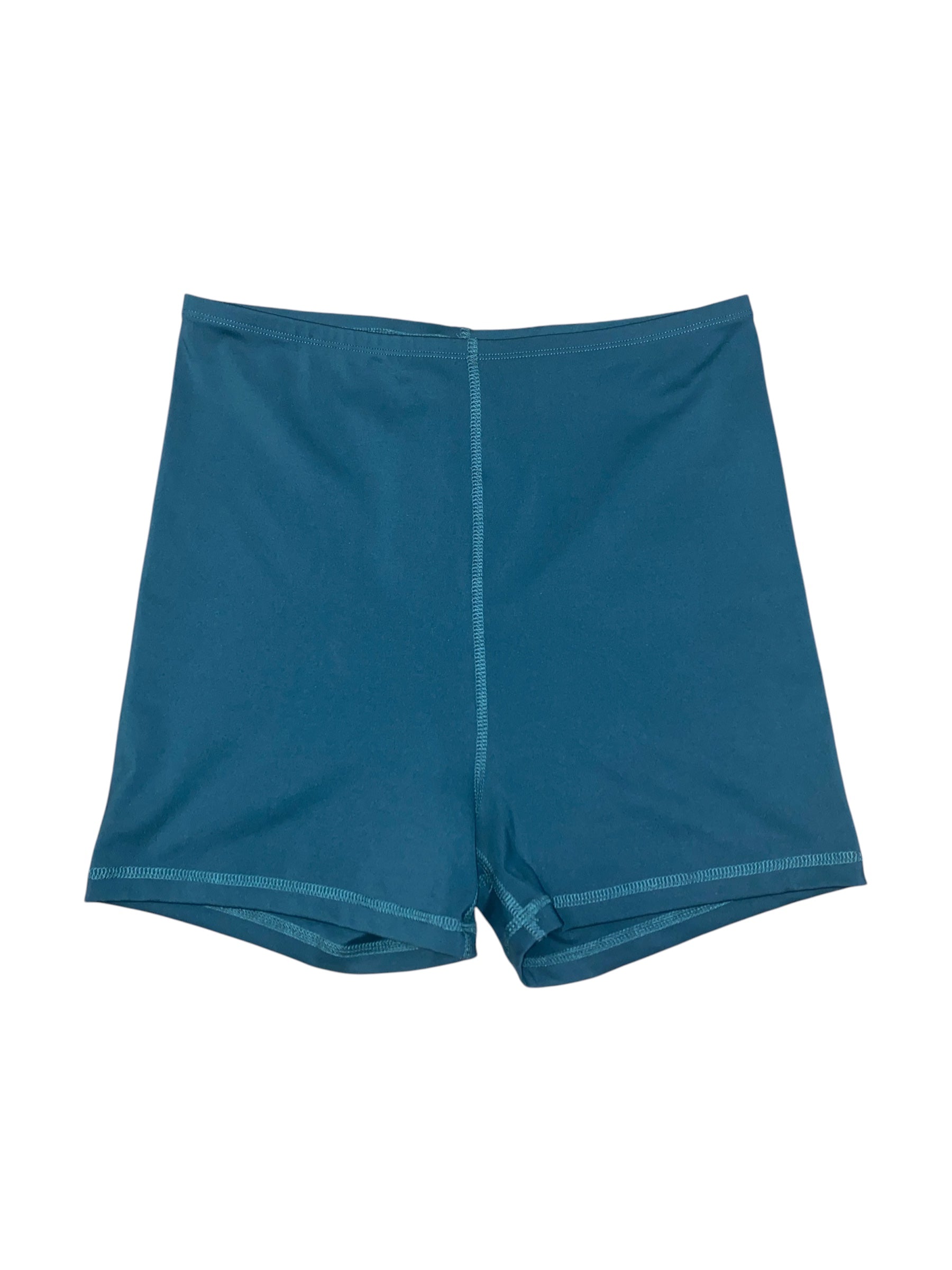 green reformation athletic shorts, L
