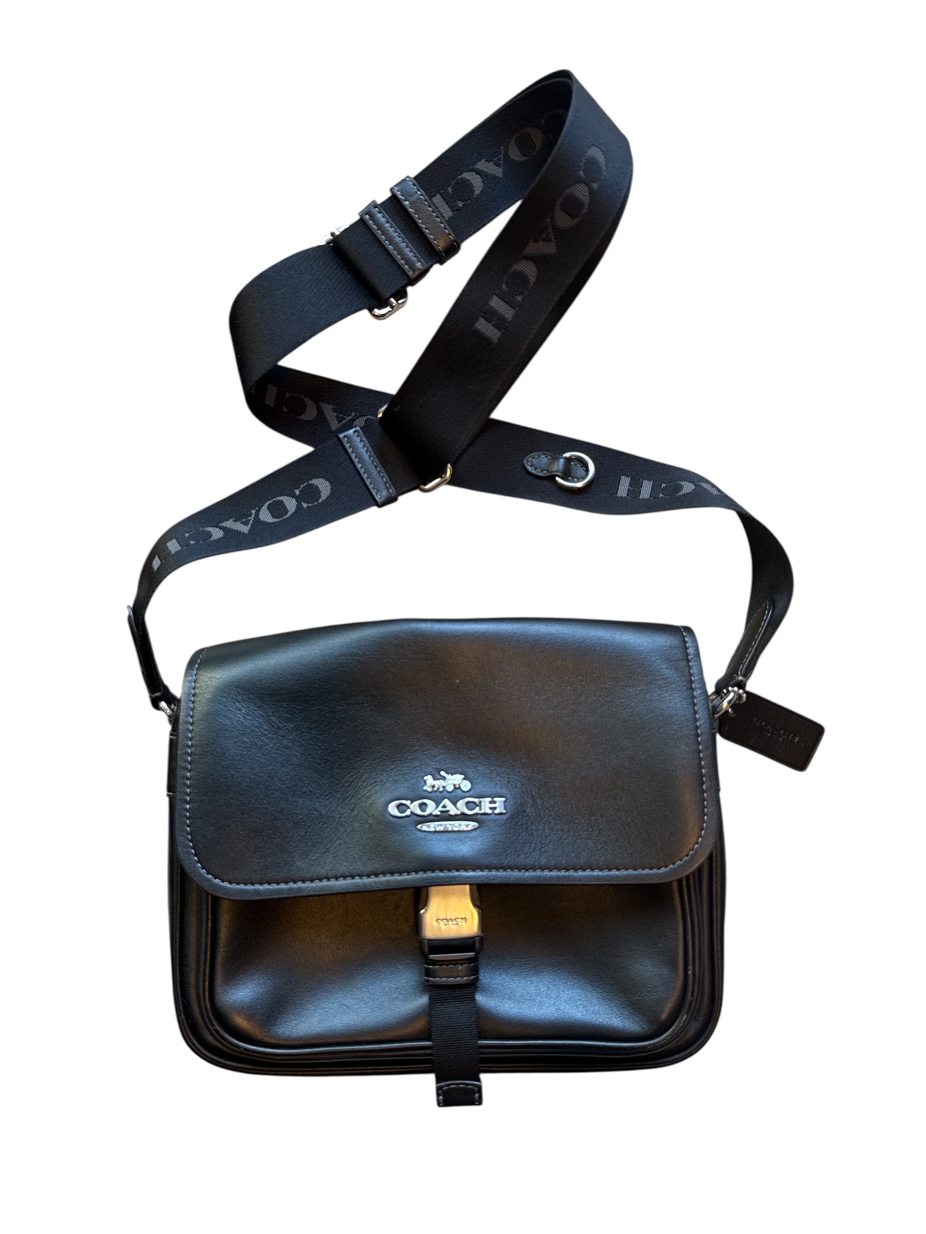 black coach handbag