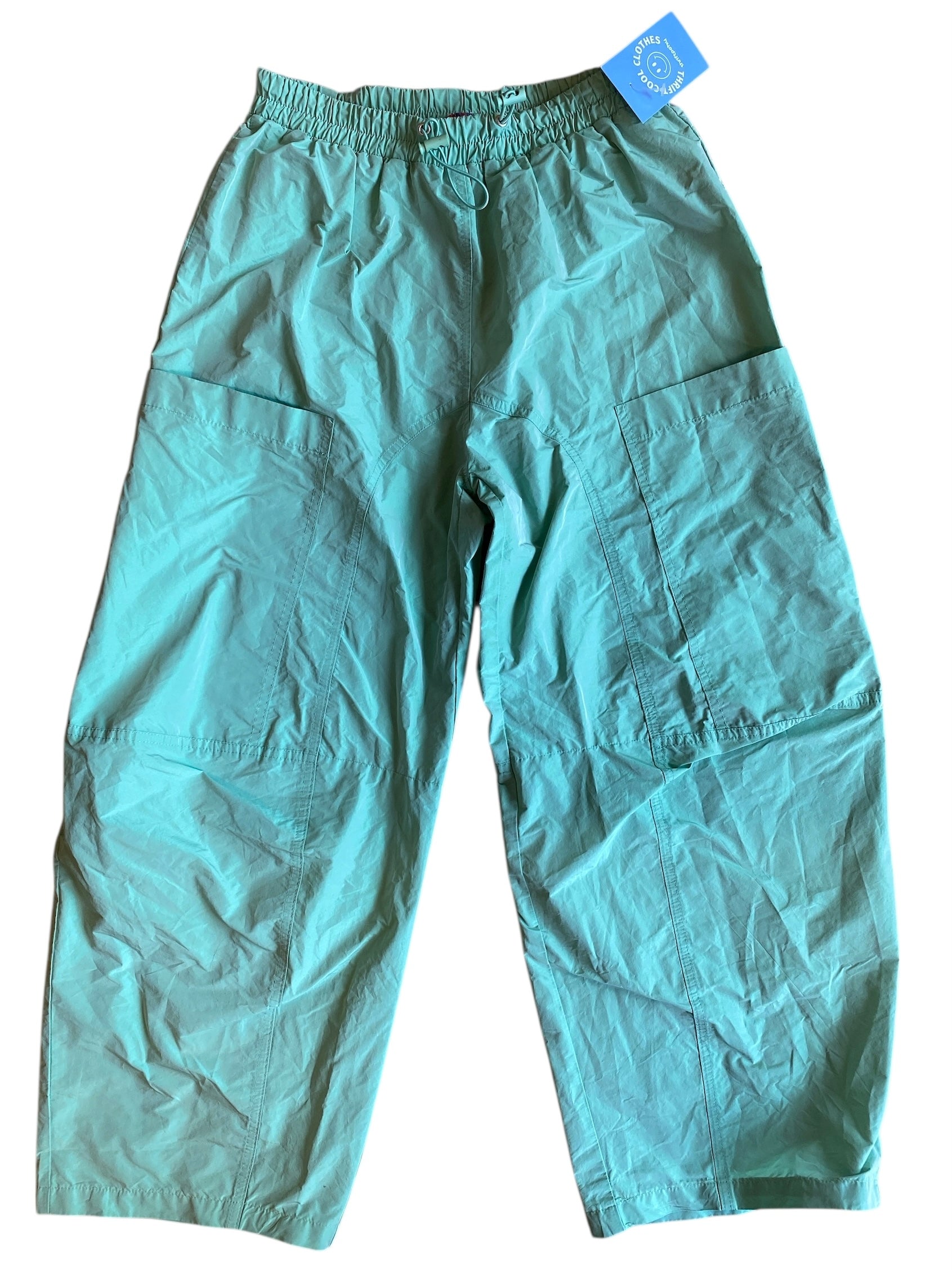 green urban outfitters swishy pants, xs