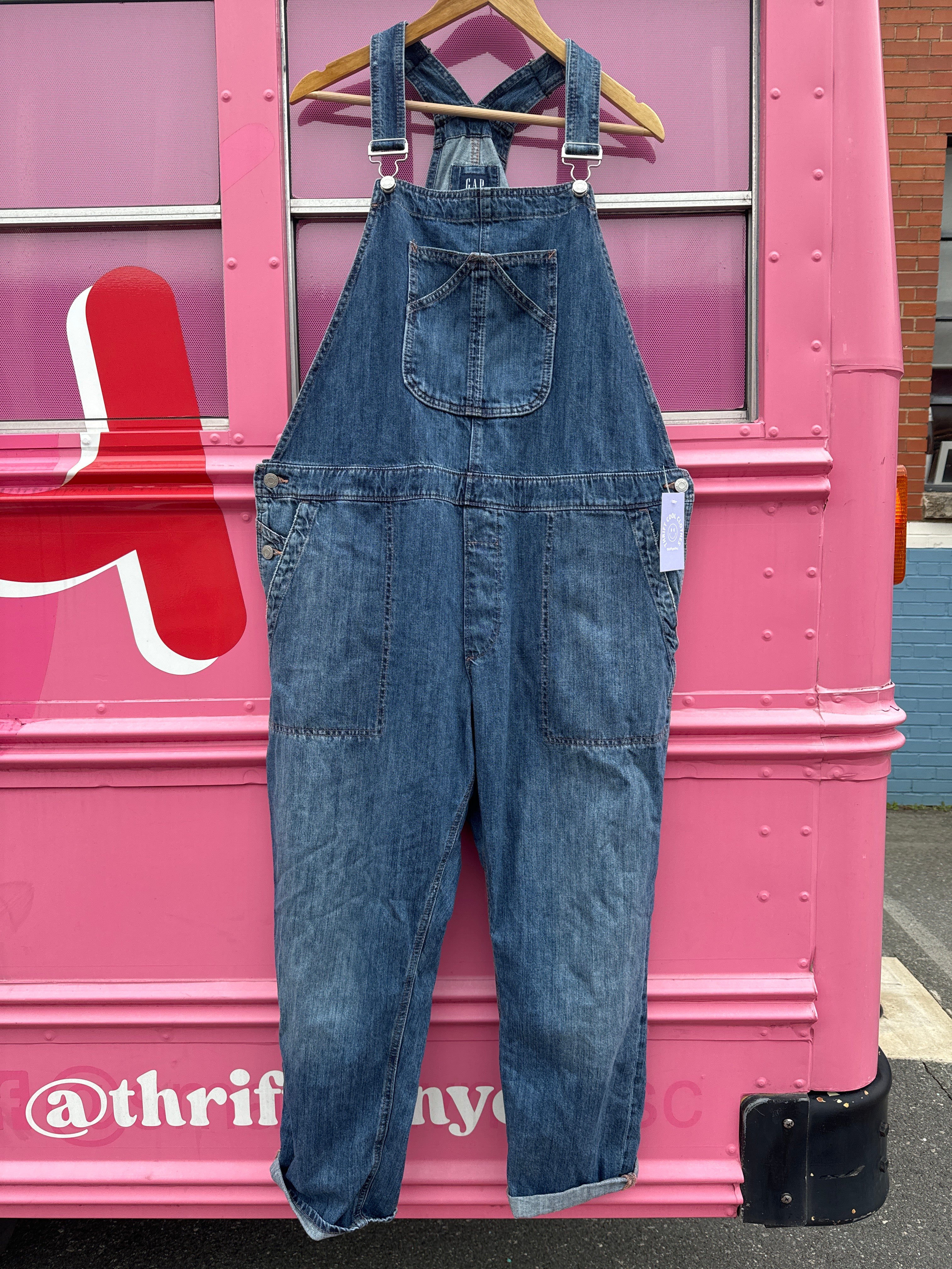 blue gap Overalls, xl