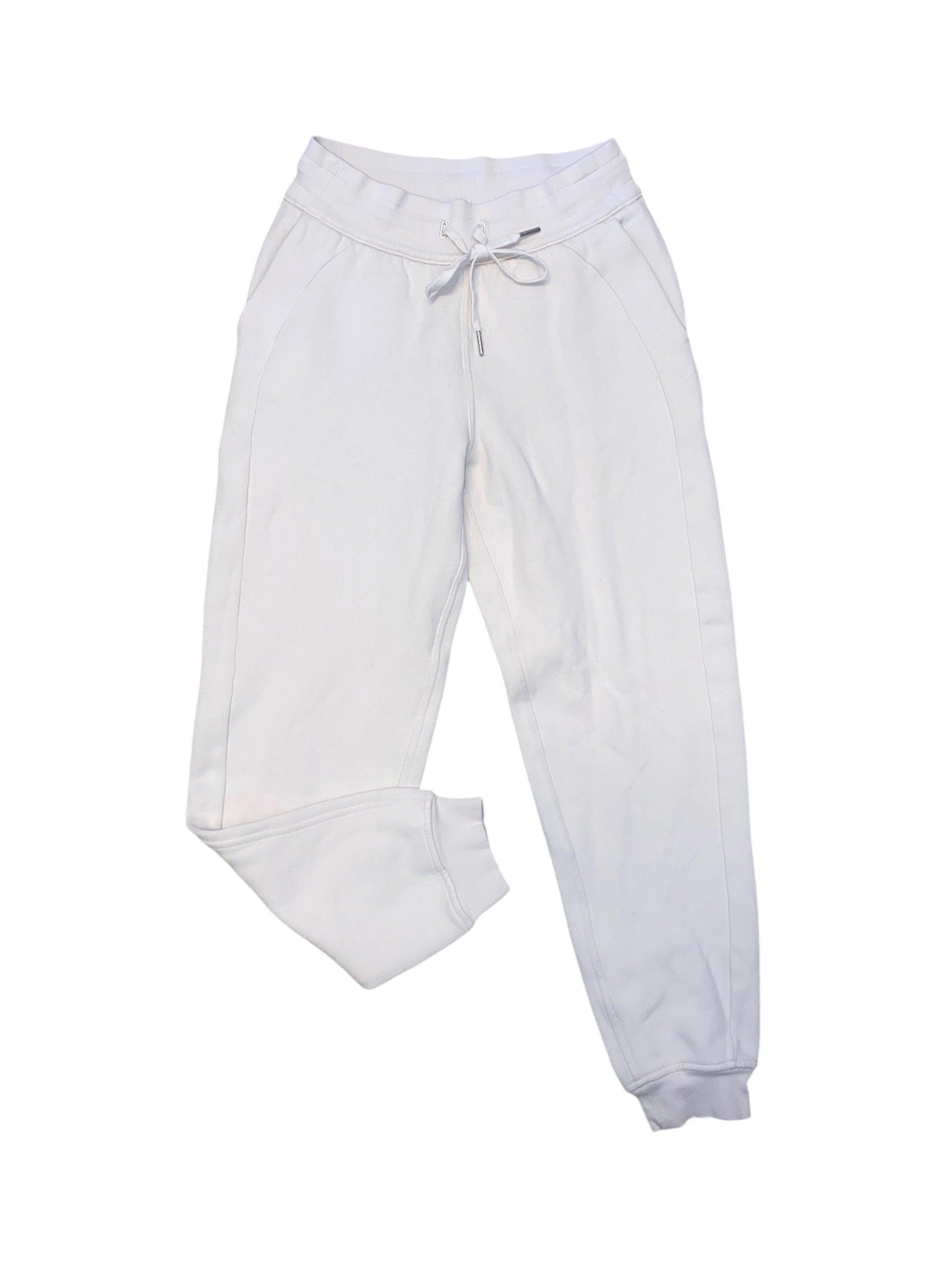 cream lululemon jogger sweatpants