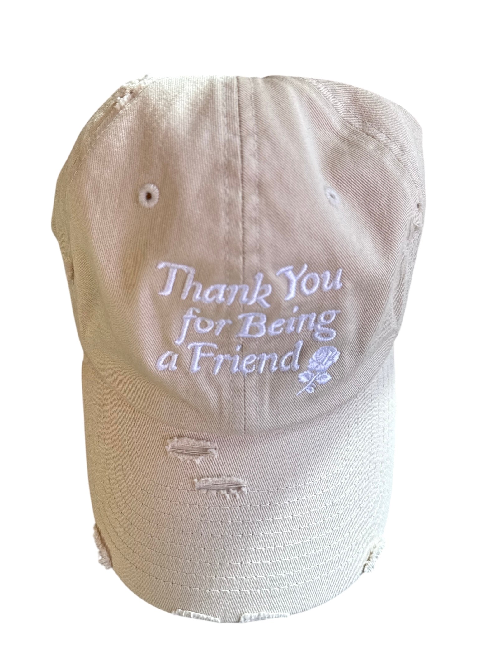 Beige Kbethos vintage Friend hat