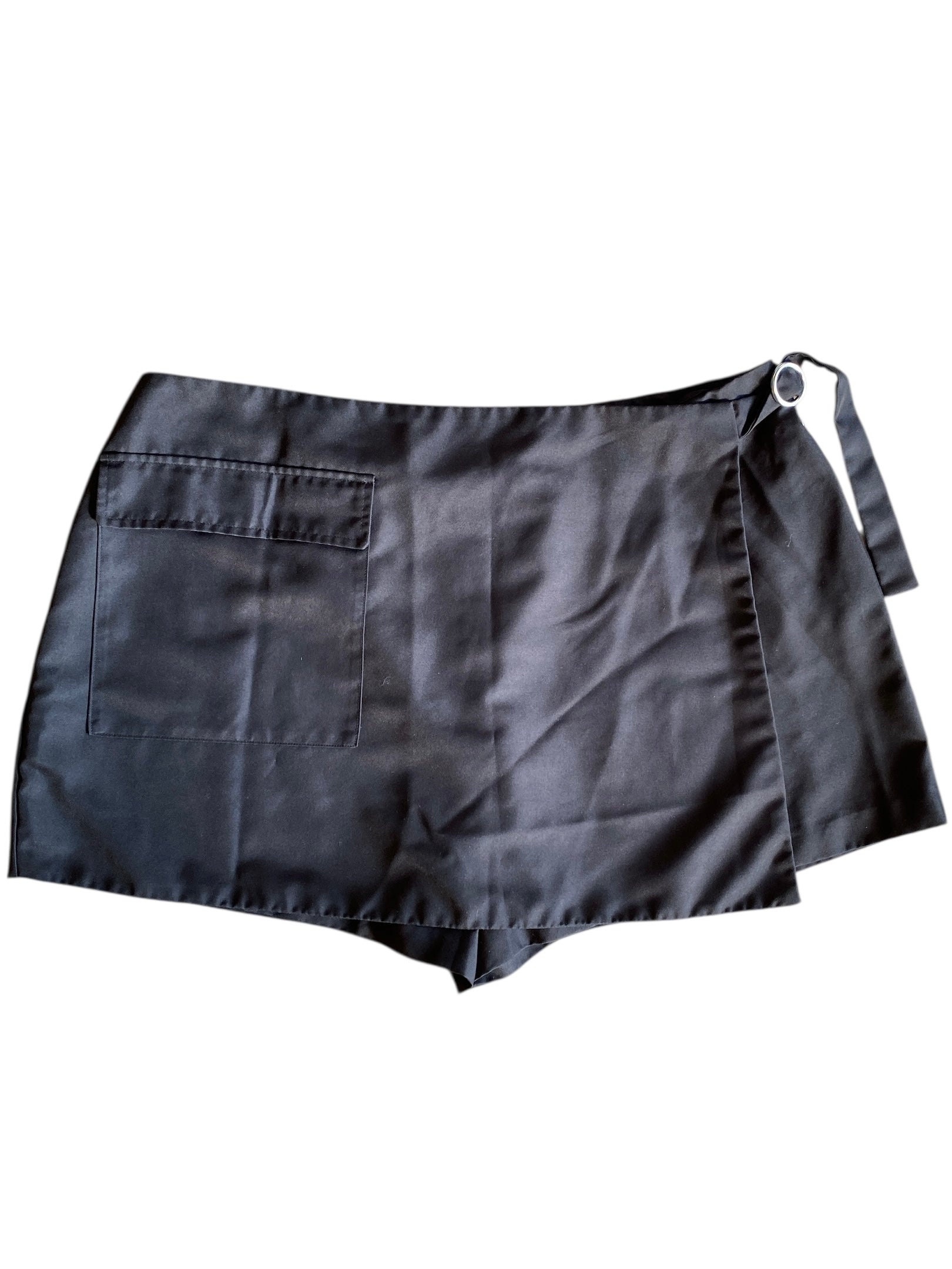 Black Lovefool Mini cargo skirt, 2x