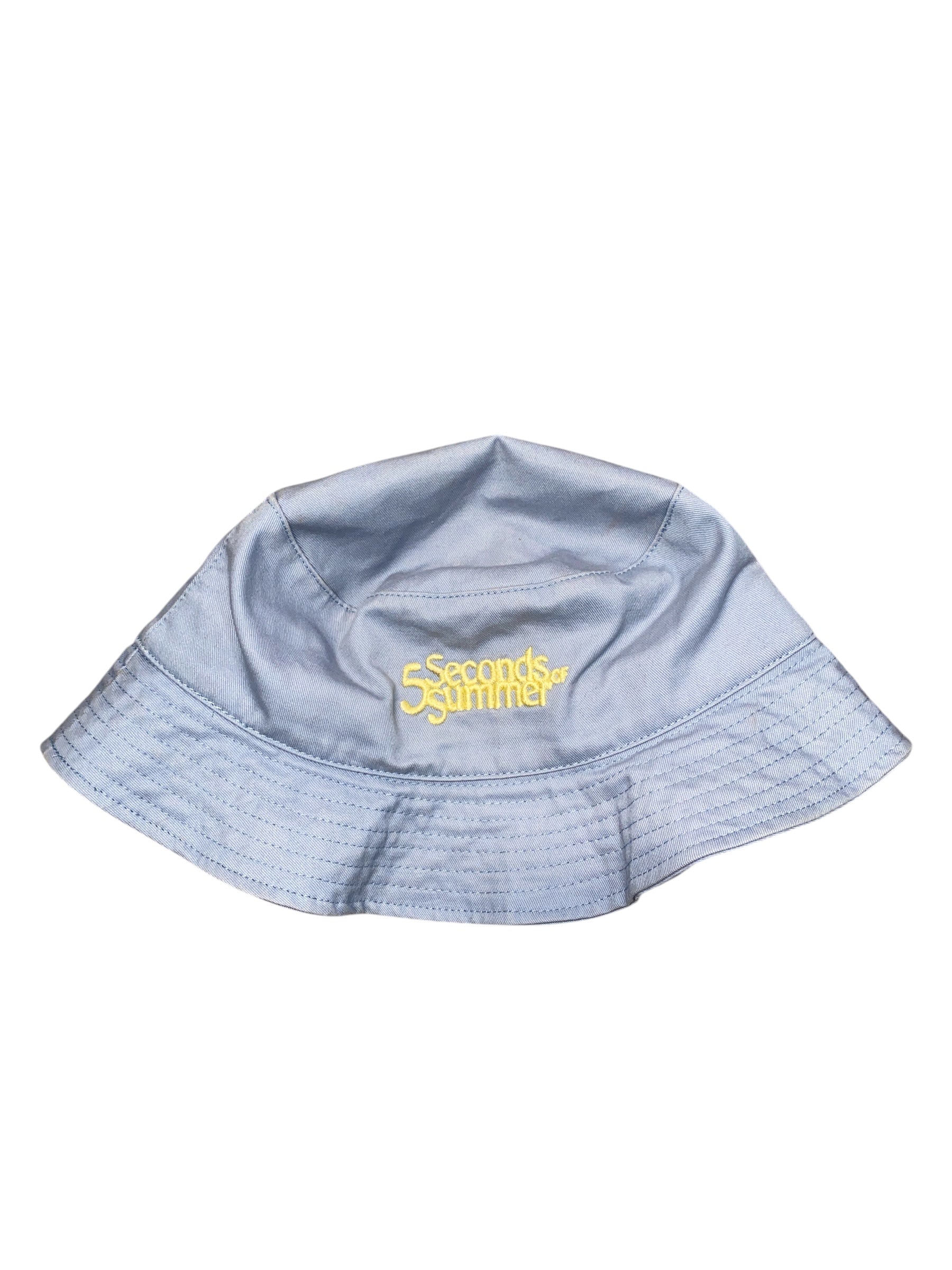 teal yellow  5sos bucket hats