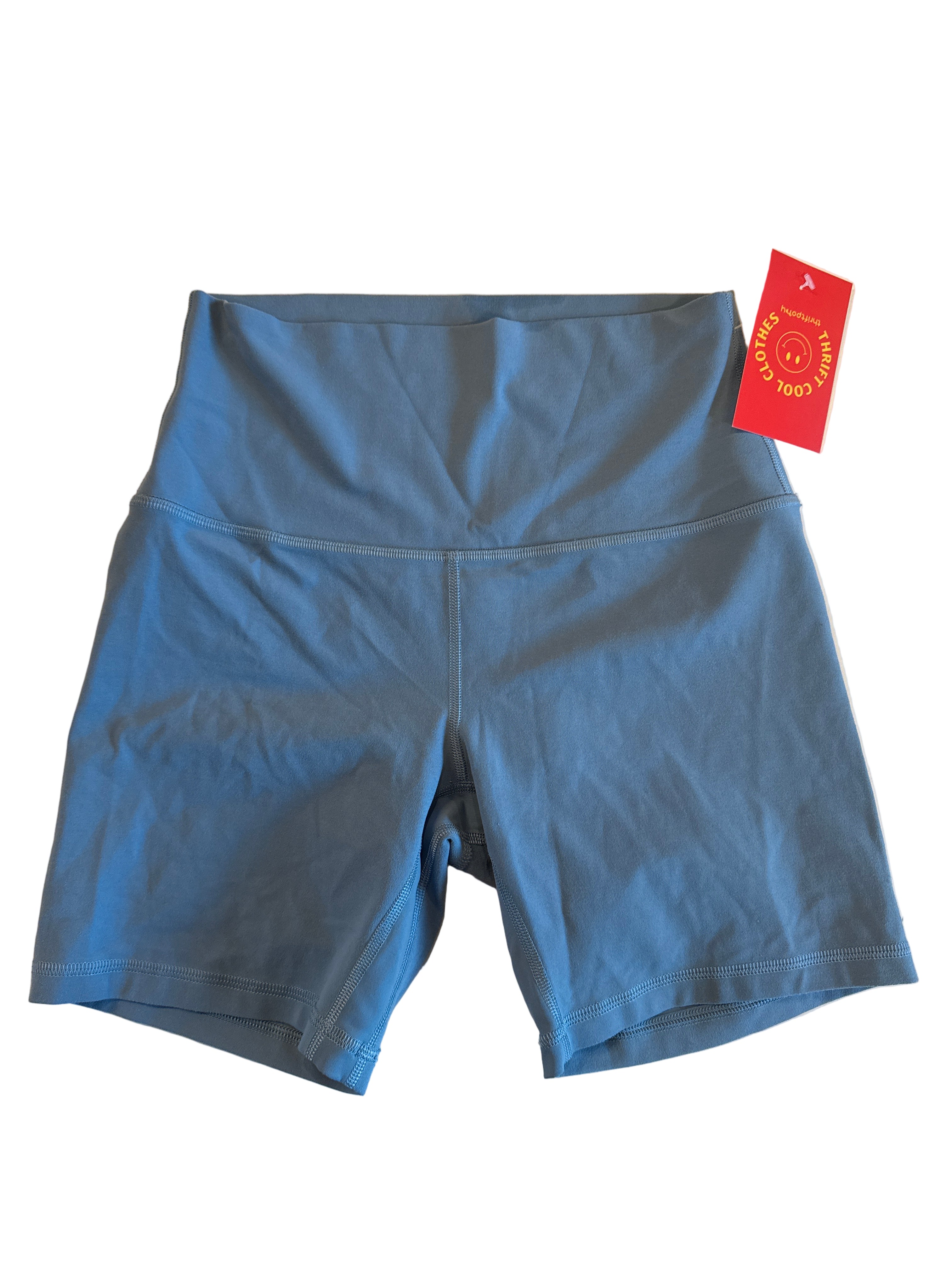 blue lululemon bike shorts, 2