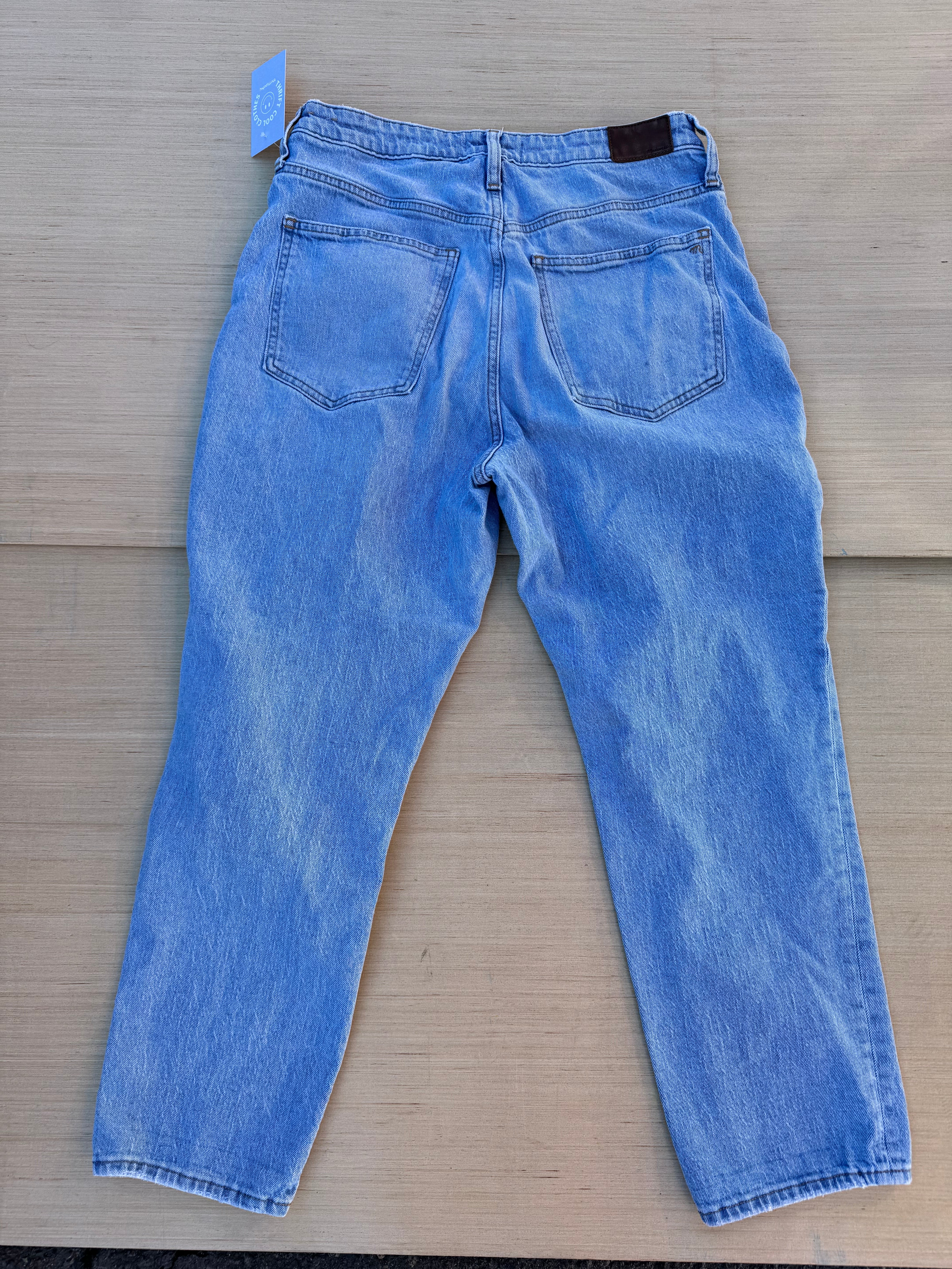 blue madewell Womens jeans -curvy perfect vintage jean, 30