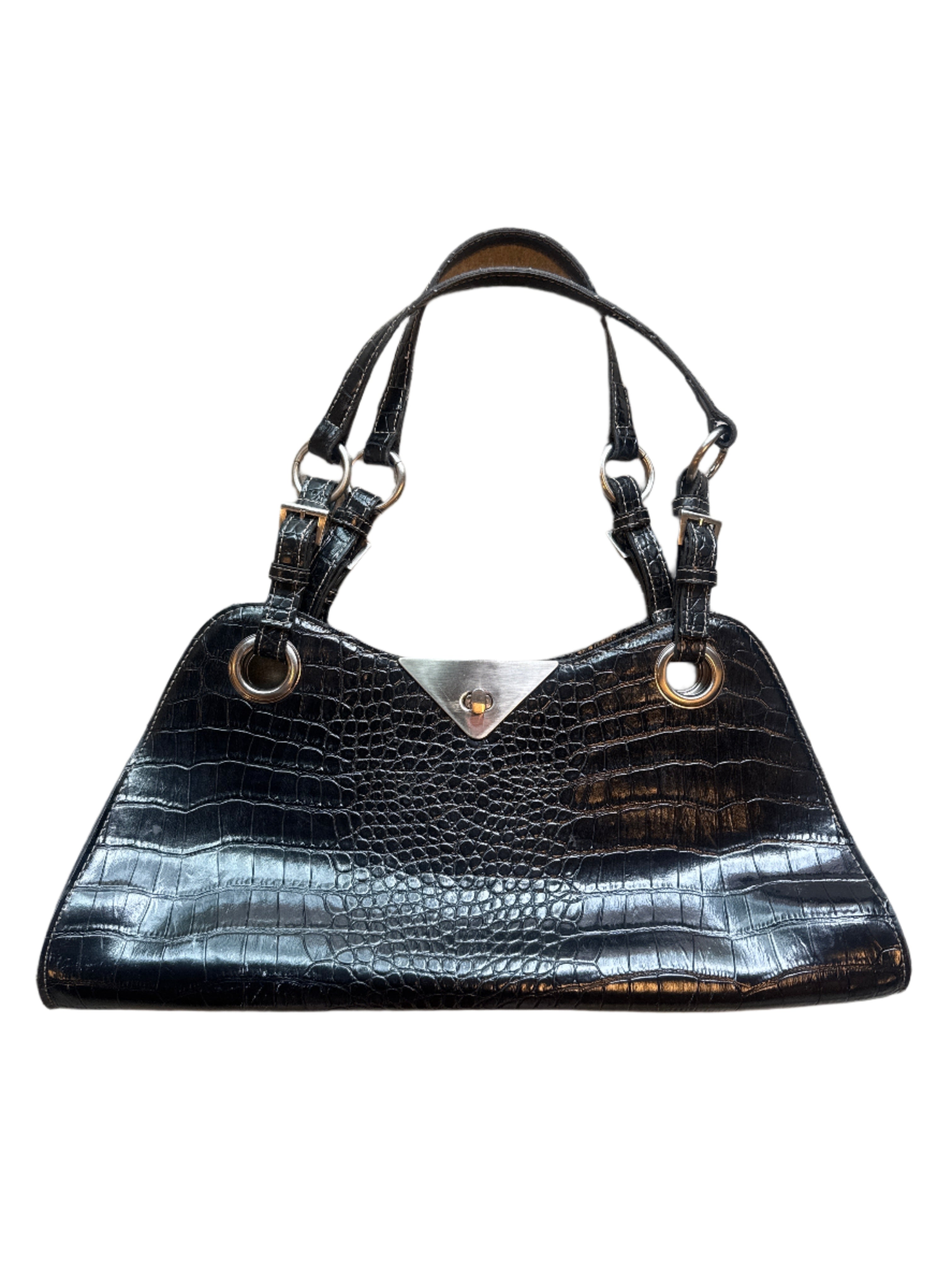 snakeskin purse