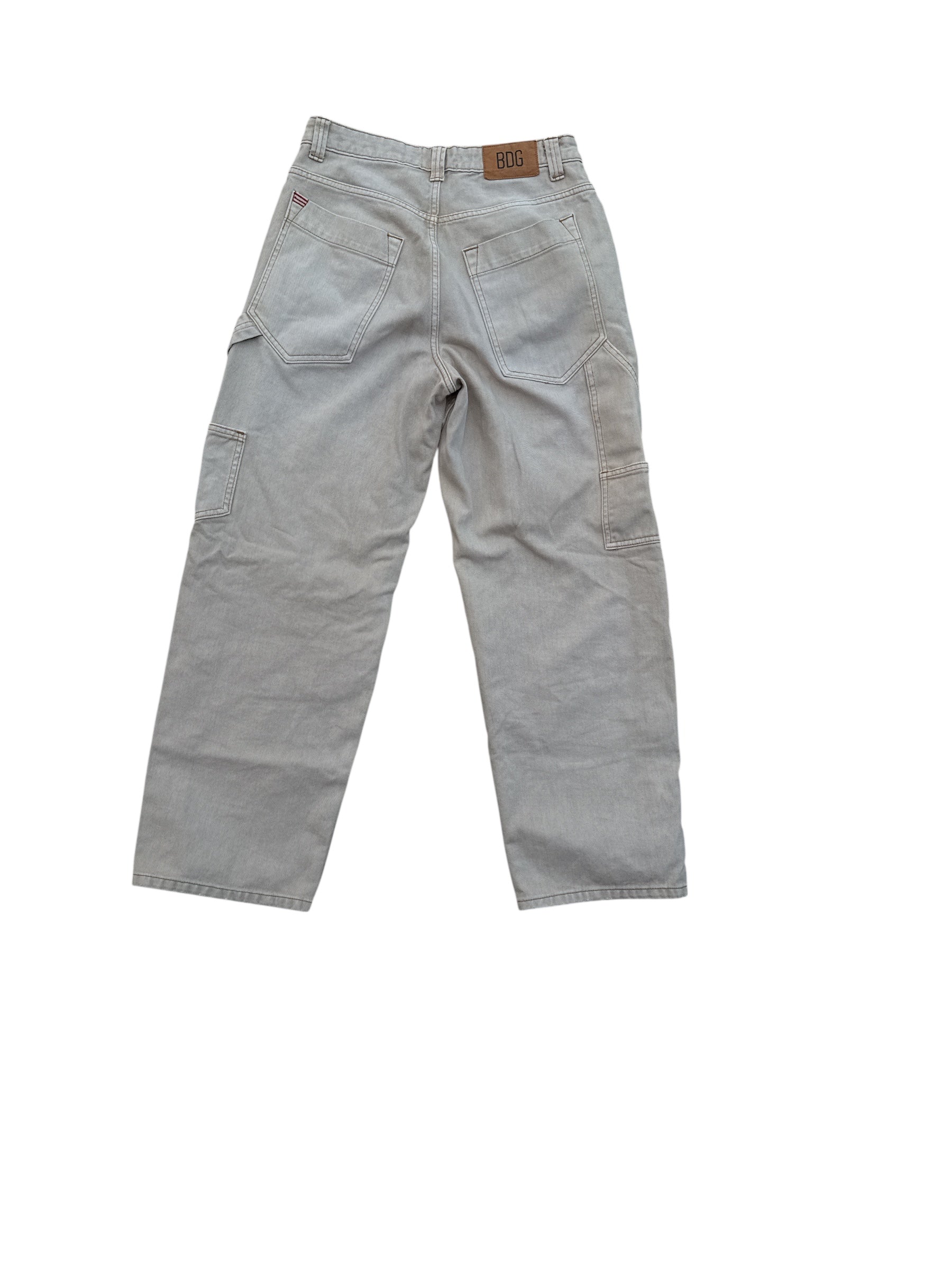 tan bdg bella baggy carpenter pants, 29