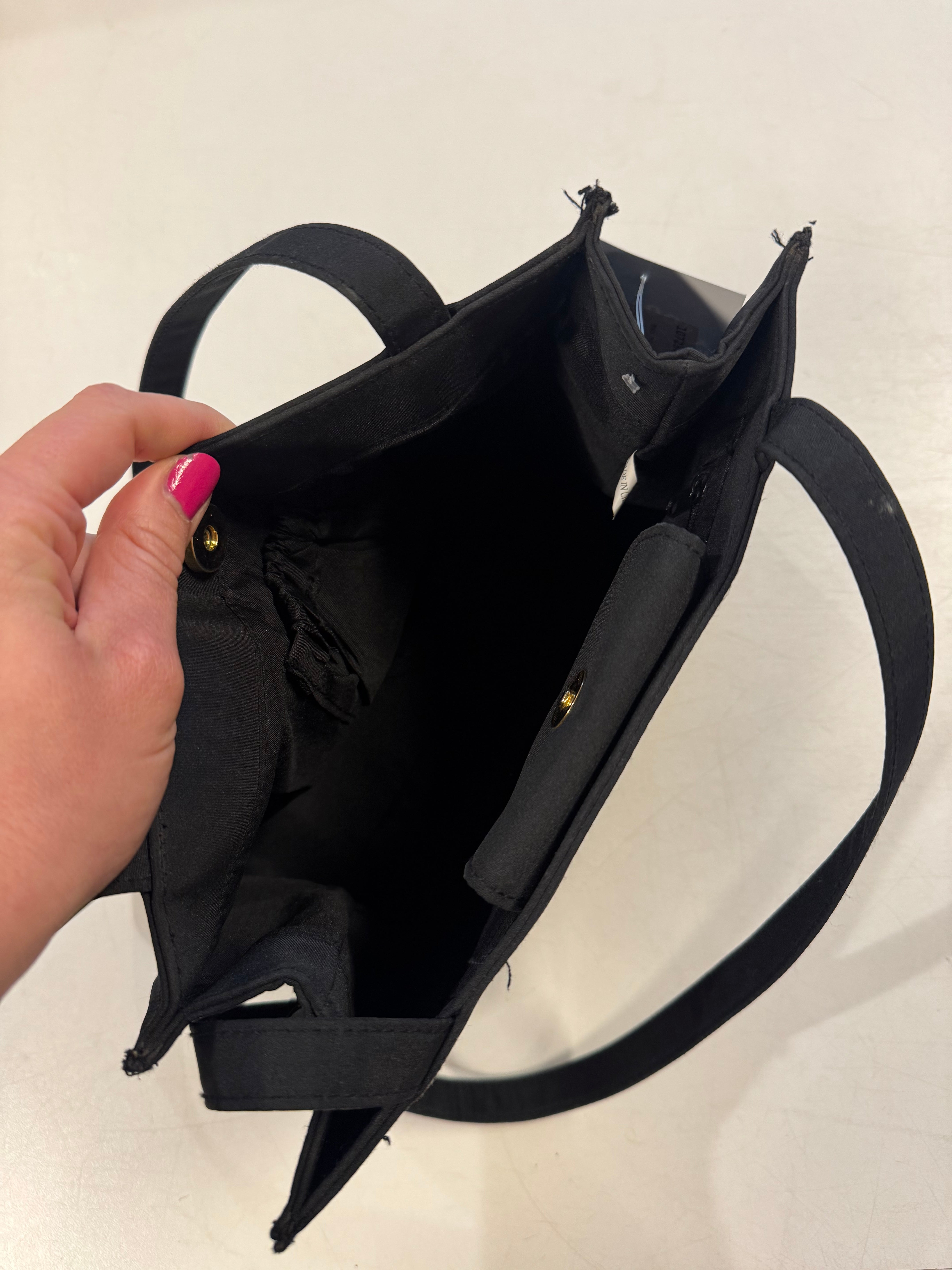 Black red  Ladybug purse