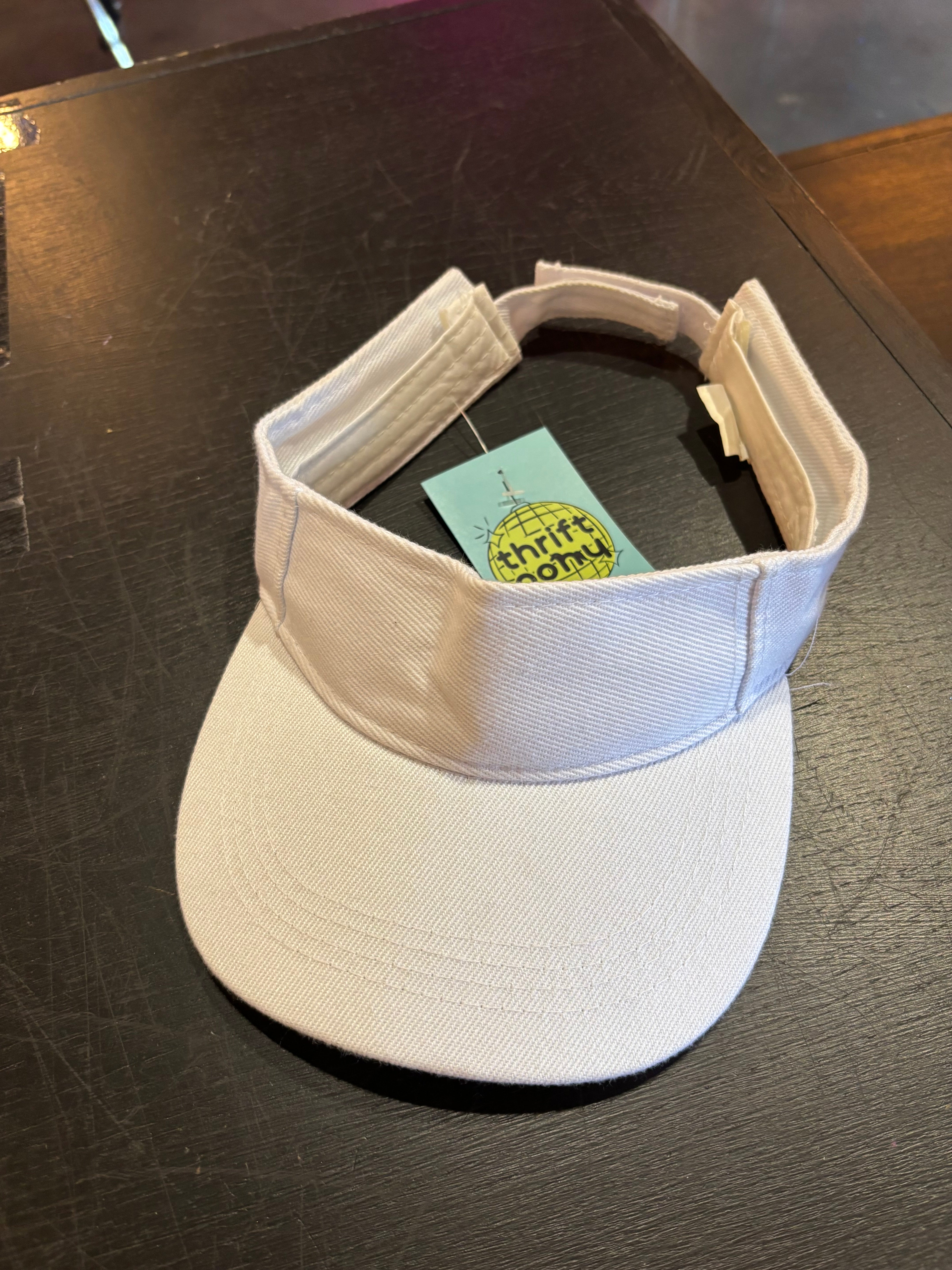 white  visor