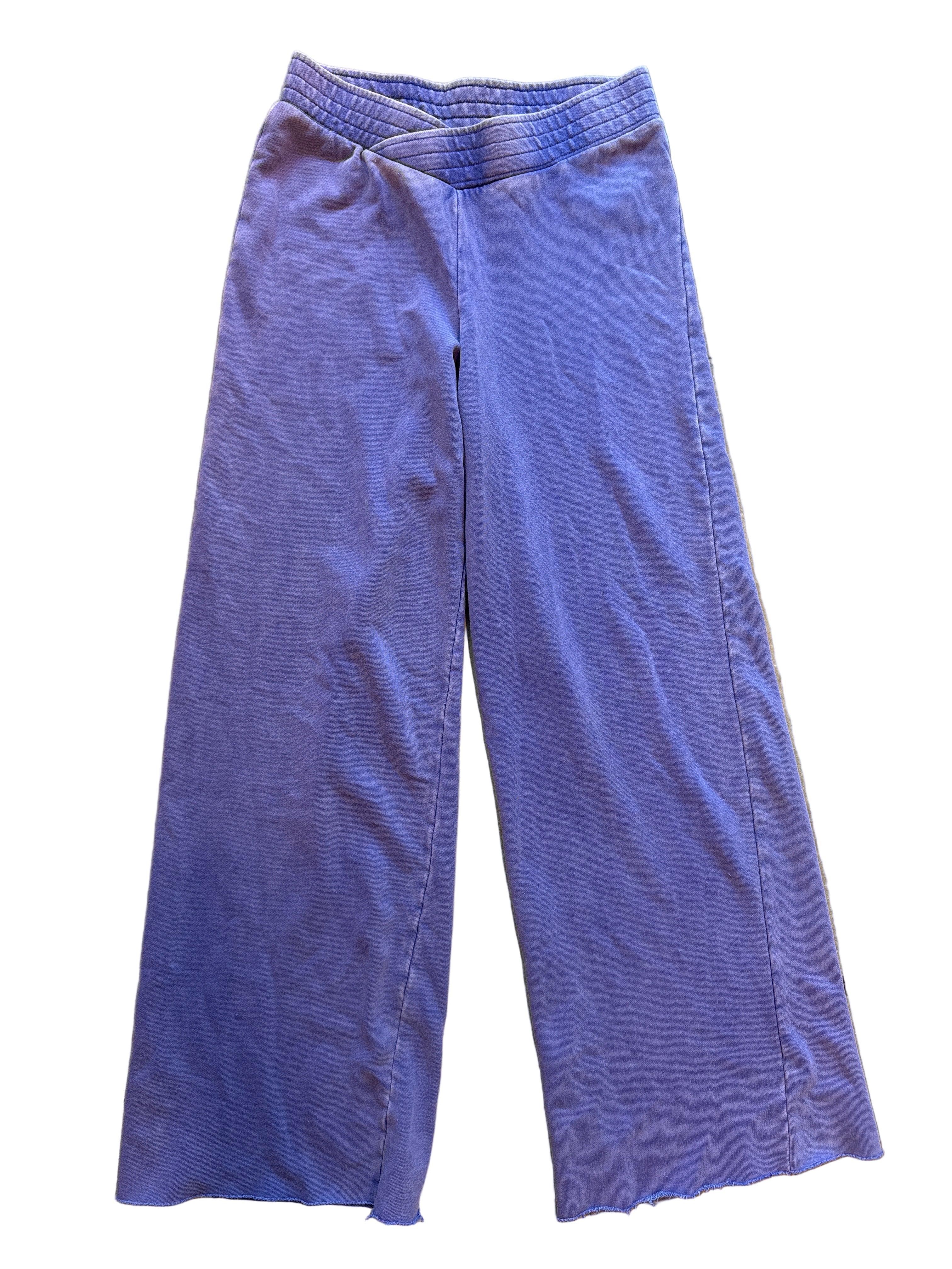 Purple Out from under baggy sweats, S