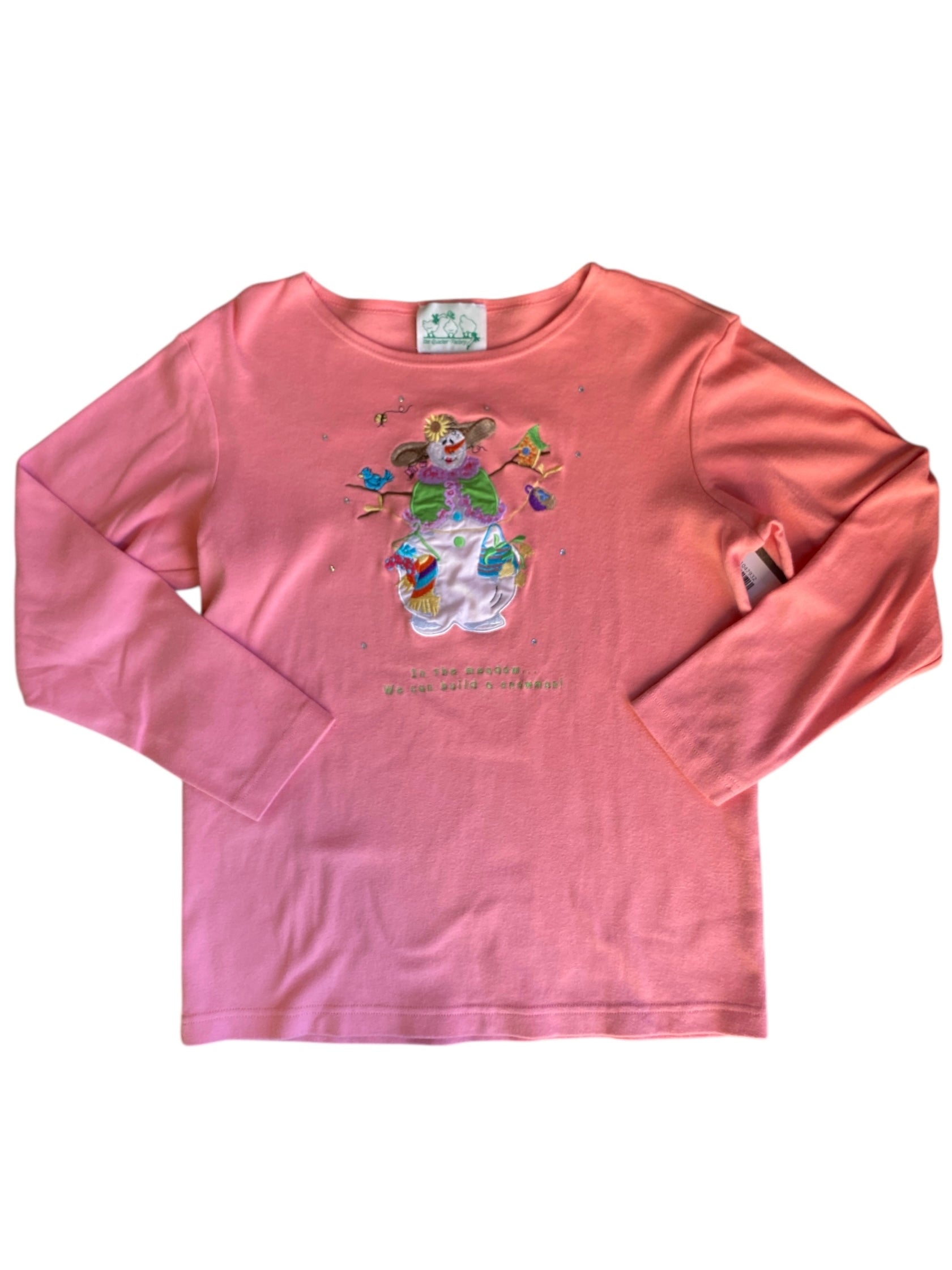 coral quaker factory in the meadow snowman ls, xs