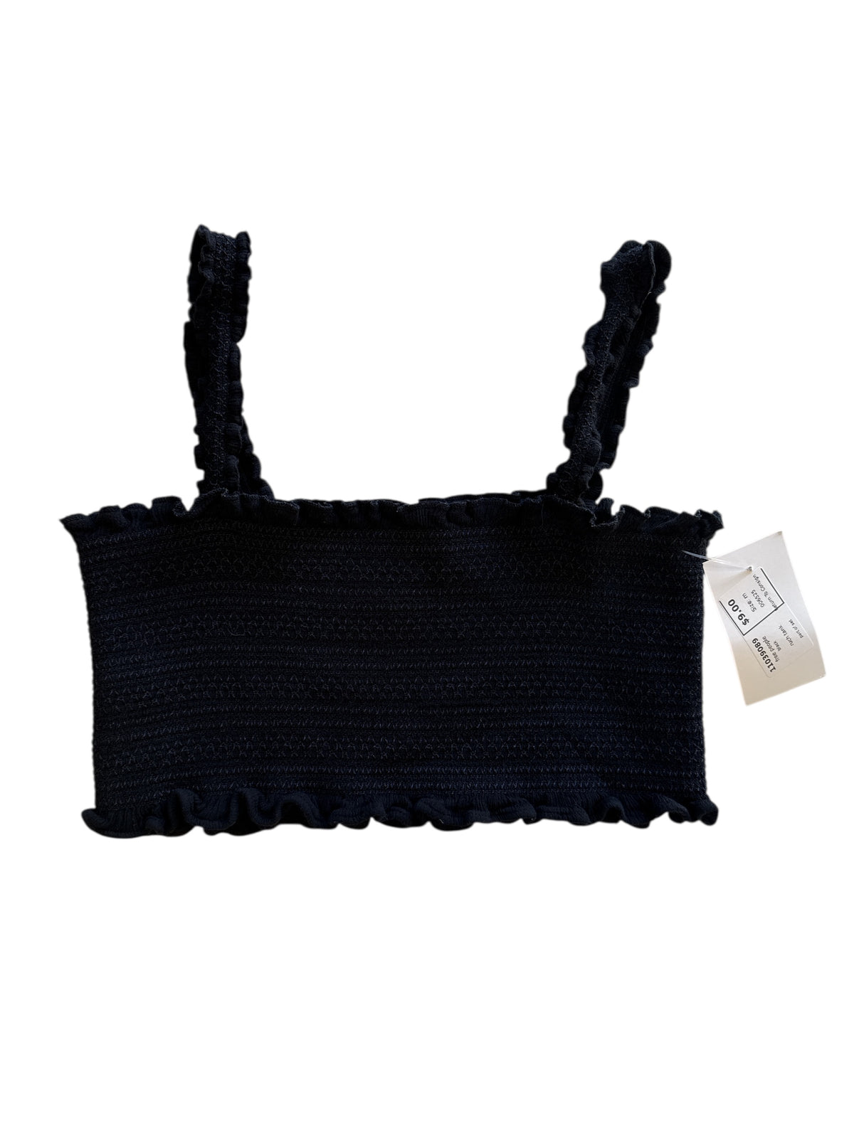 black free people ruch tank, m