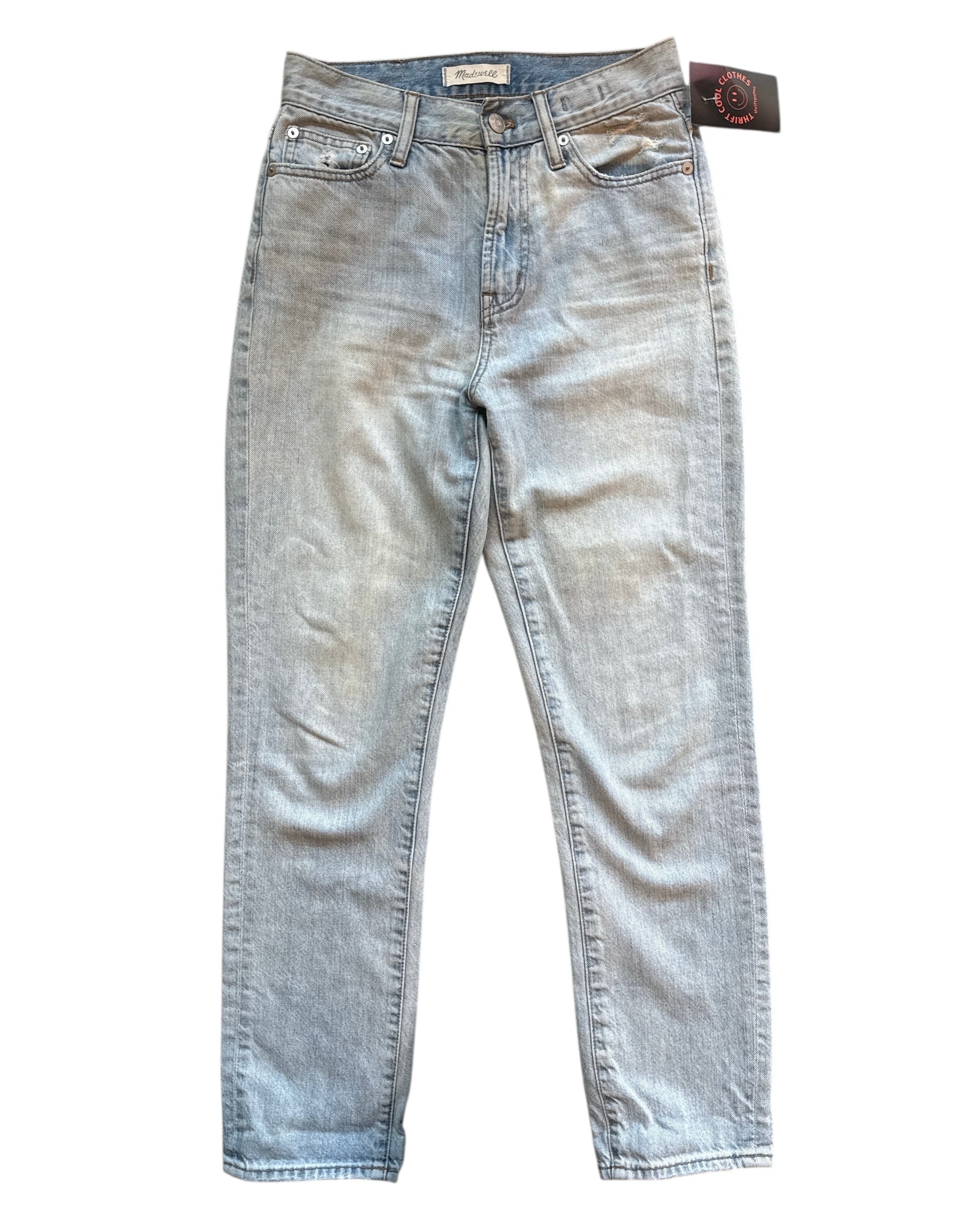 blue Madewell perfect vtg jean, 25