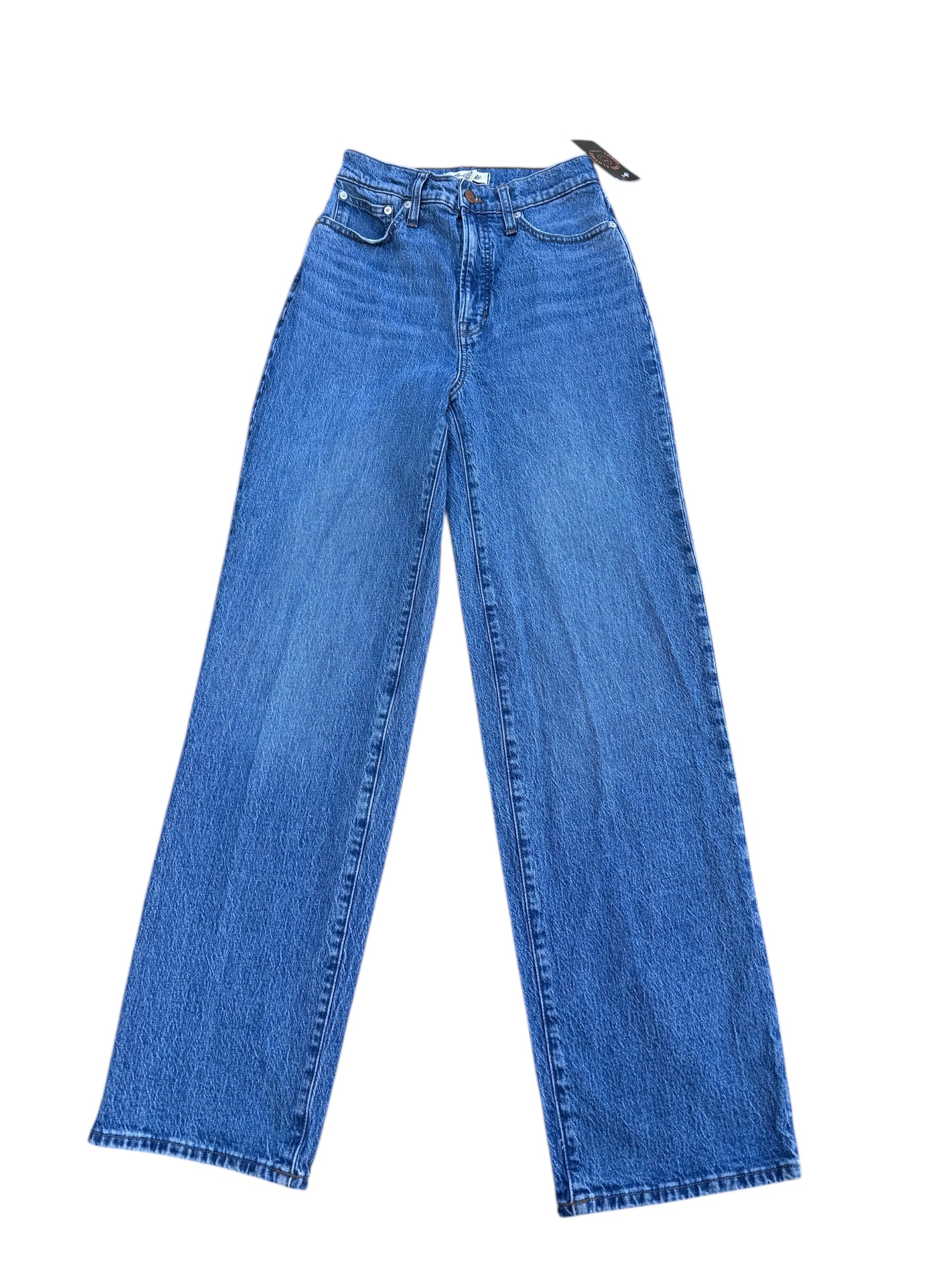 blue Madewell vintage crop jean, 26
