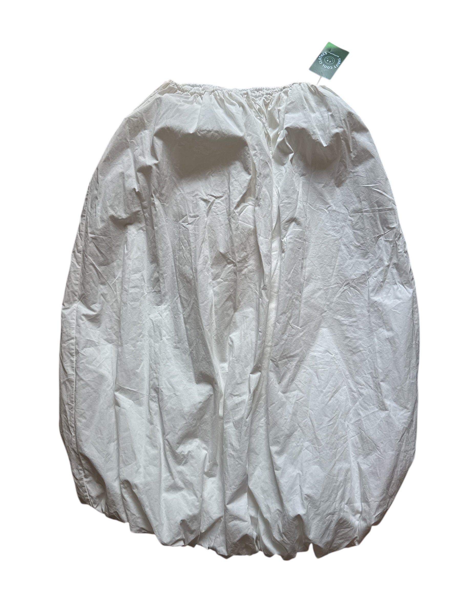 white dissh balloon maxi skirt, 4