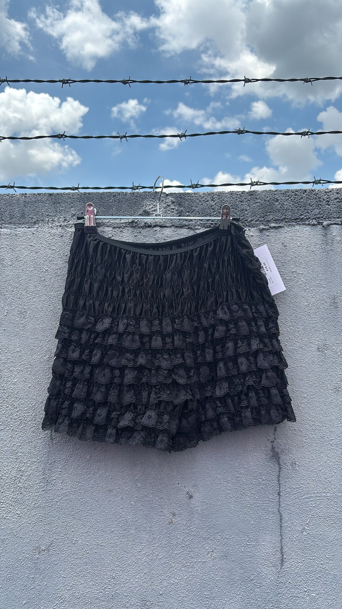 black vintage bloomers, L