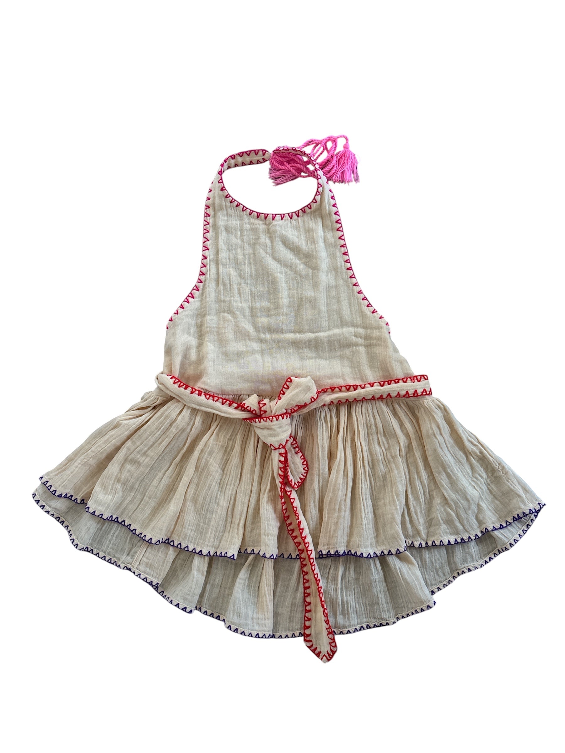 cream Free people flowy halter top, small