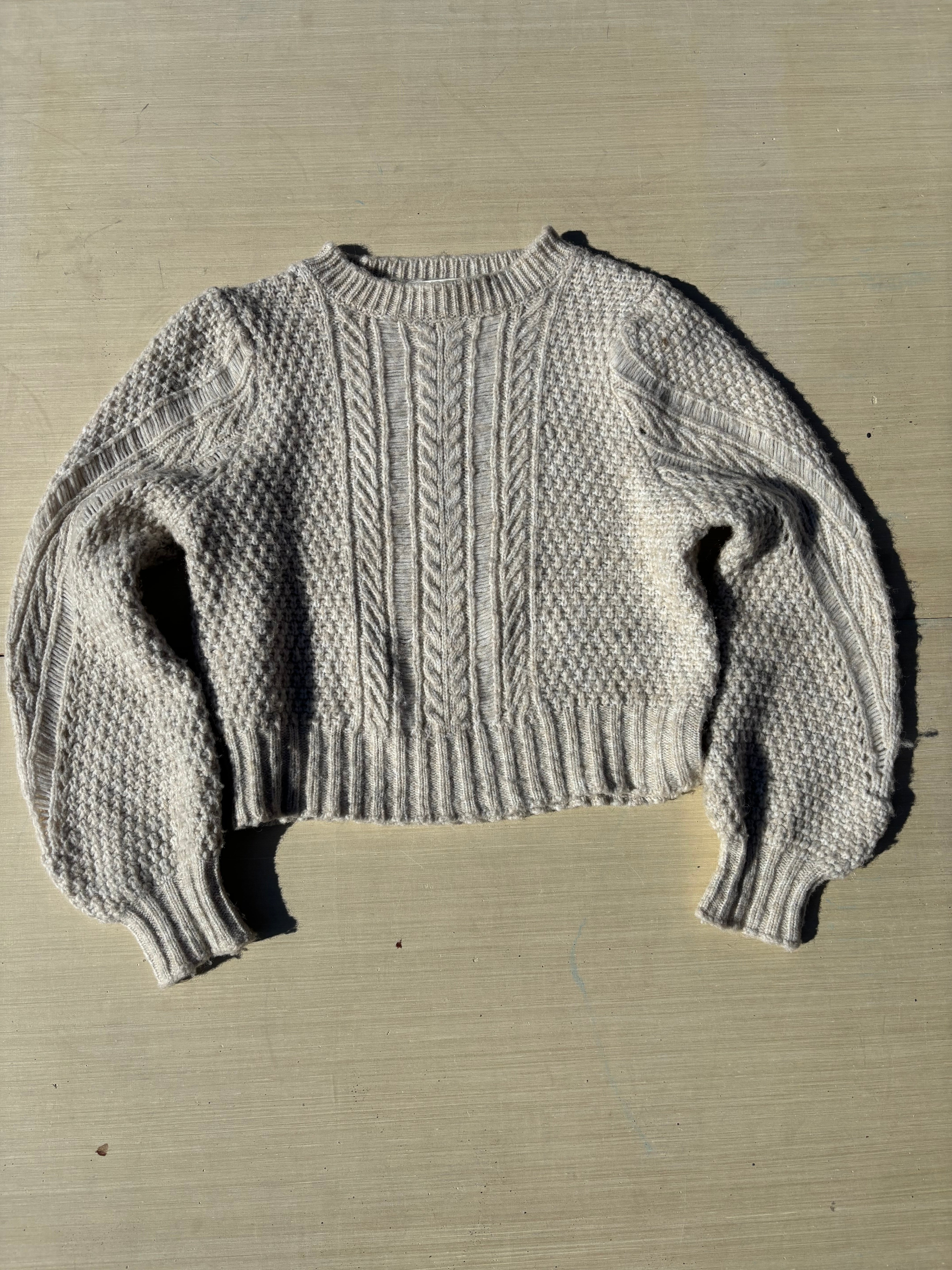 beige altard state womens sweater, s