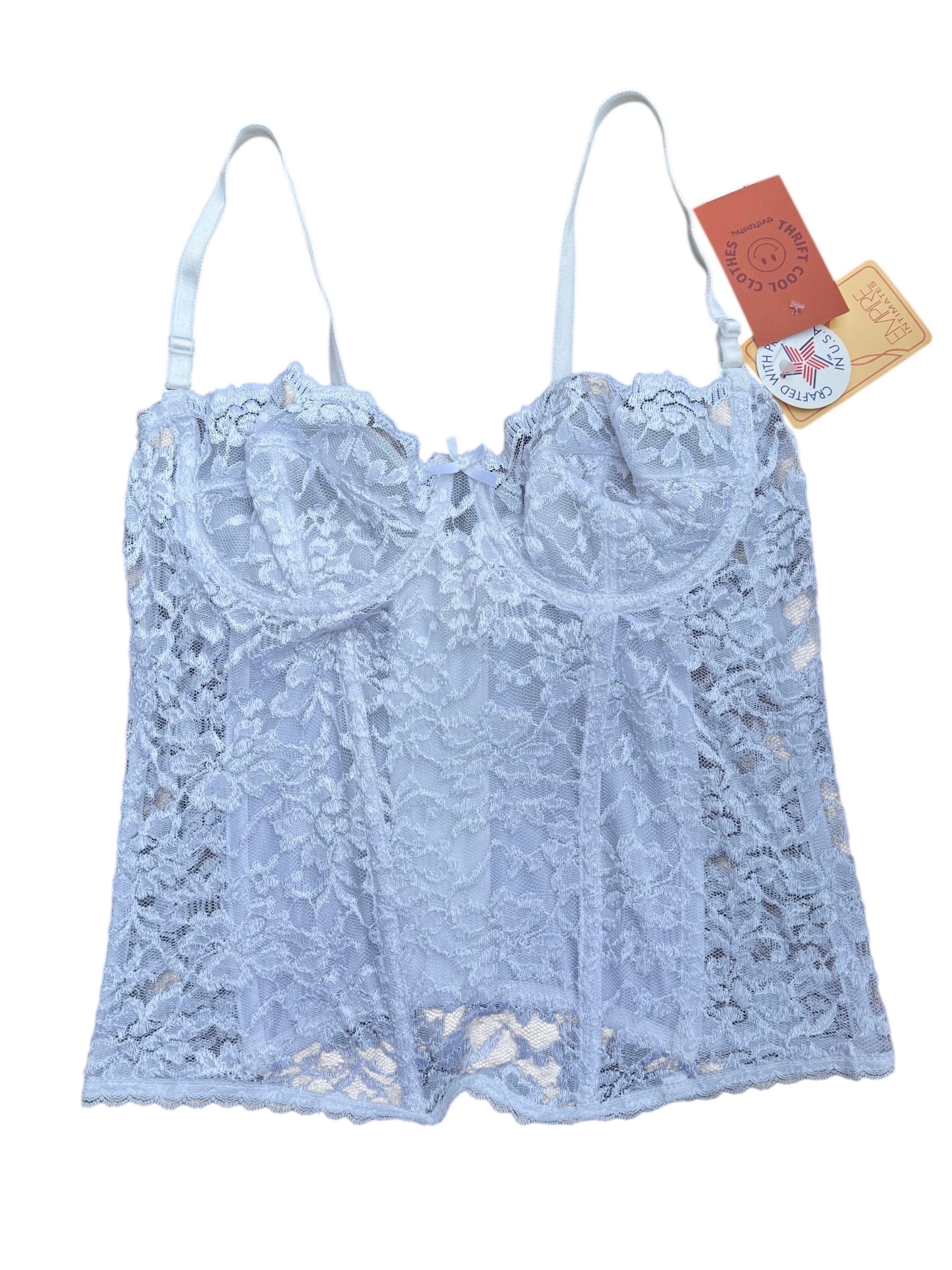 white Empire Intimates , 42 fits like a M/Large