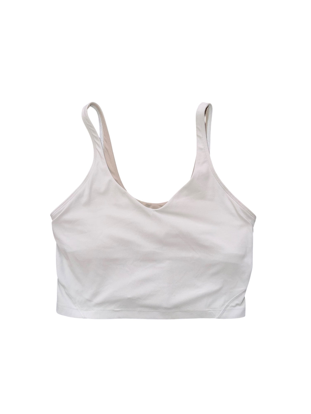Light grey lululemon athletic tank, m