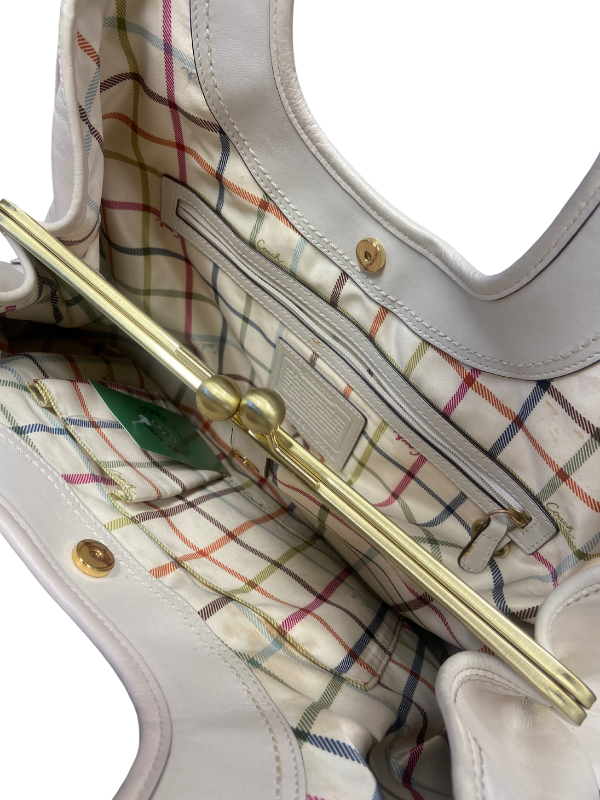 White Coach Ergo pleated purse E0869-12246