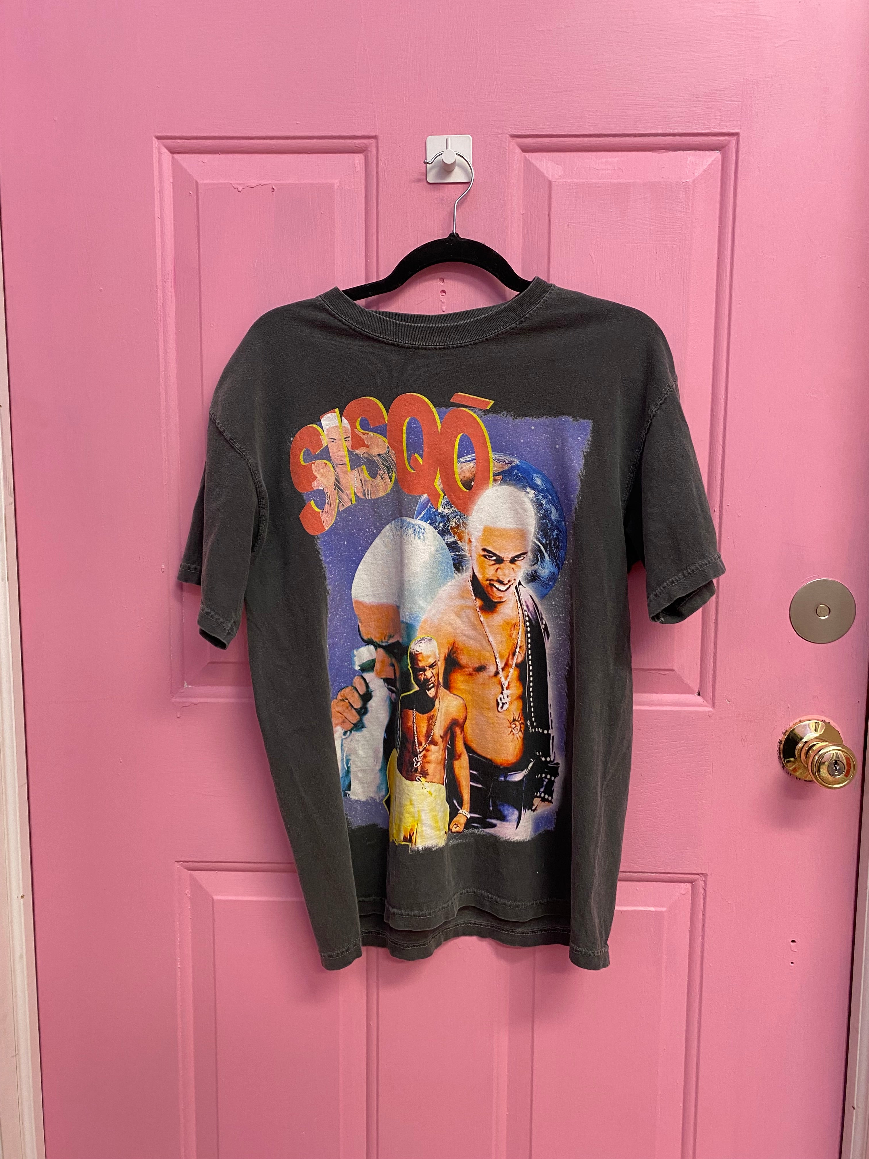 Gray Comfort colors Sisqo top, M
