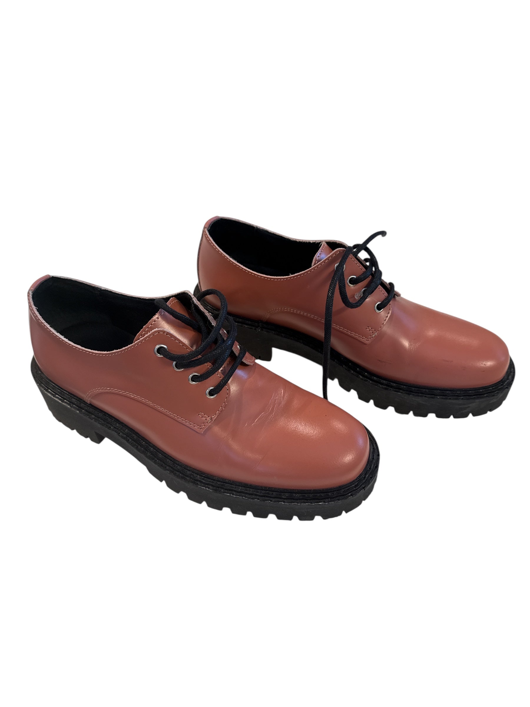 pink maeve loafers, 7.5