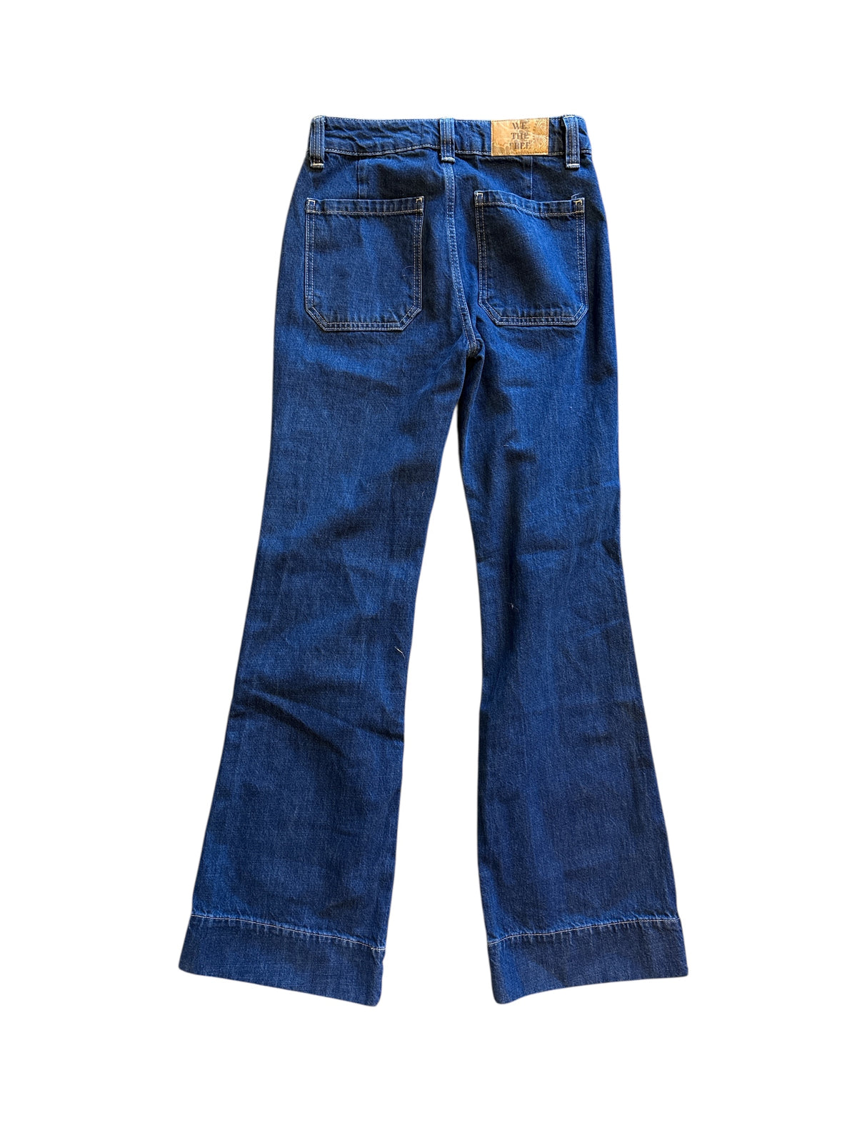 Blue We The Free Med wash pocket front flare, 25S