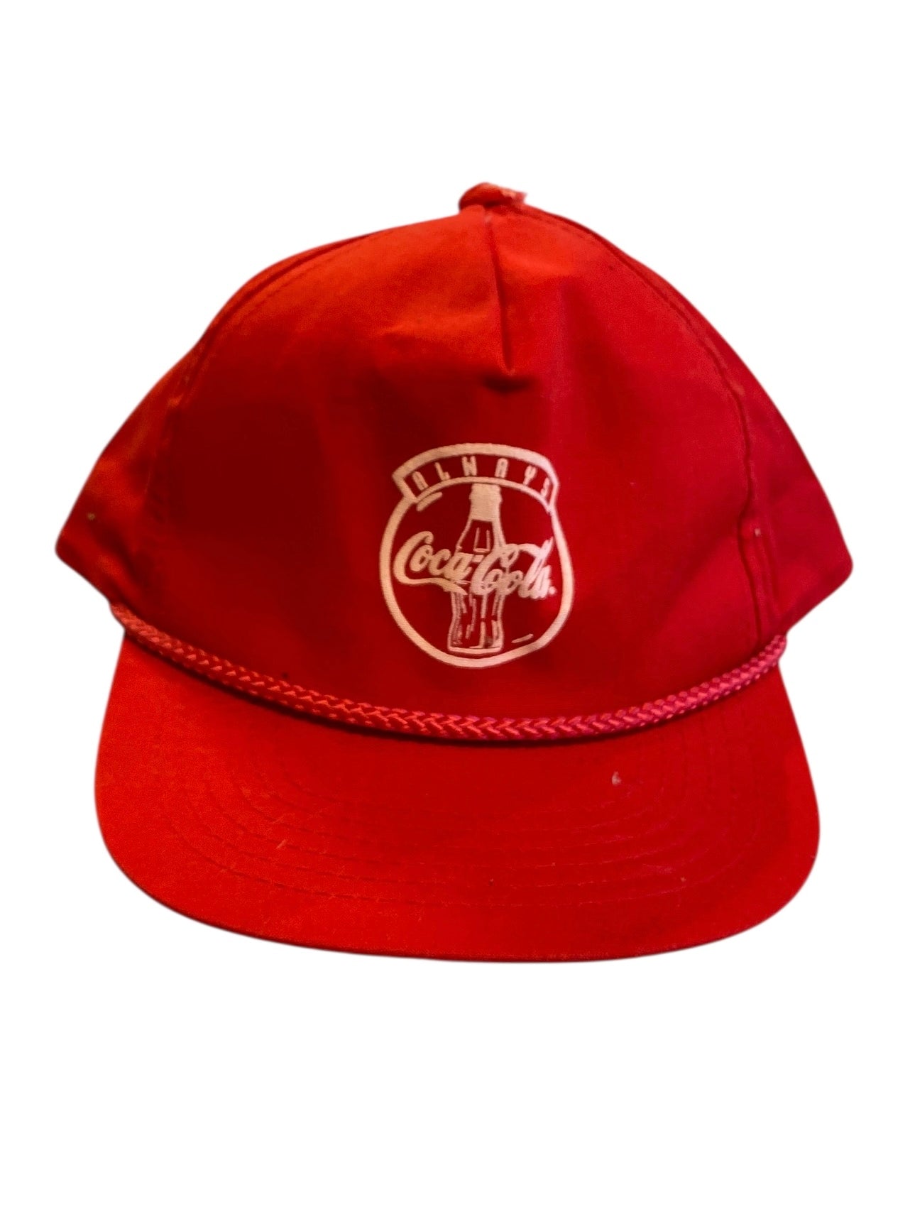 Red  Always Coca Cola vtg 90s hat