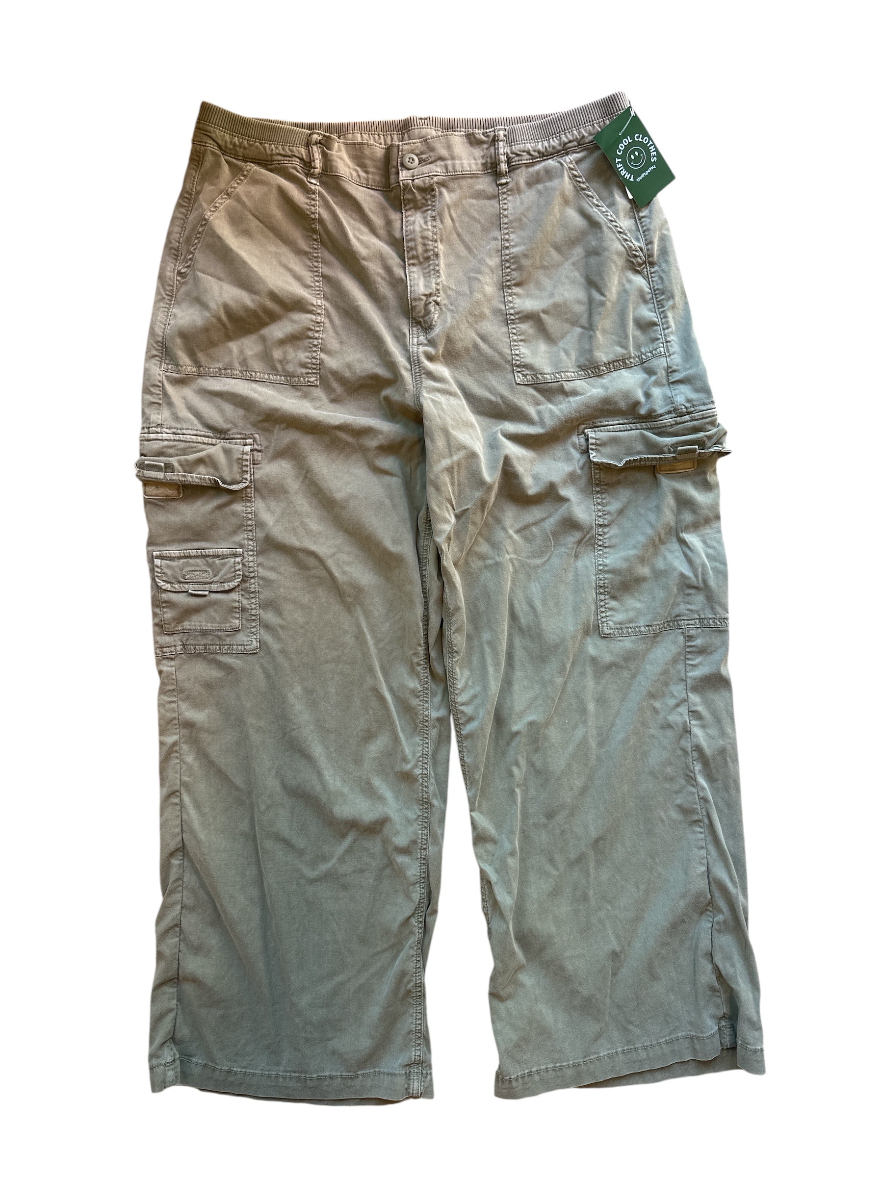 green american eagle cargos, 20