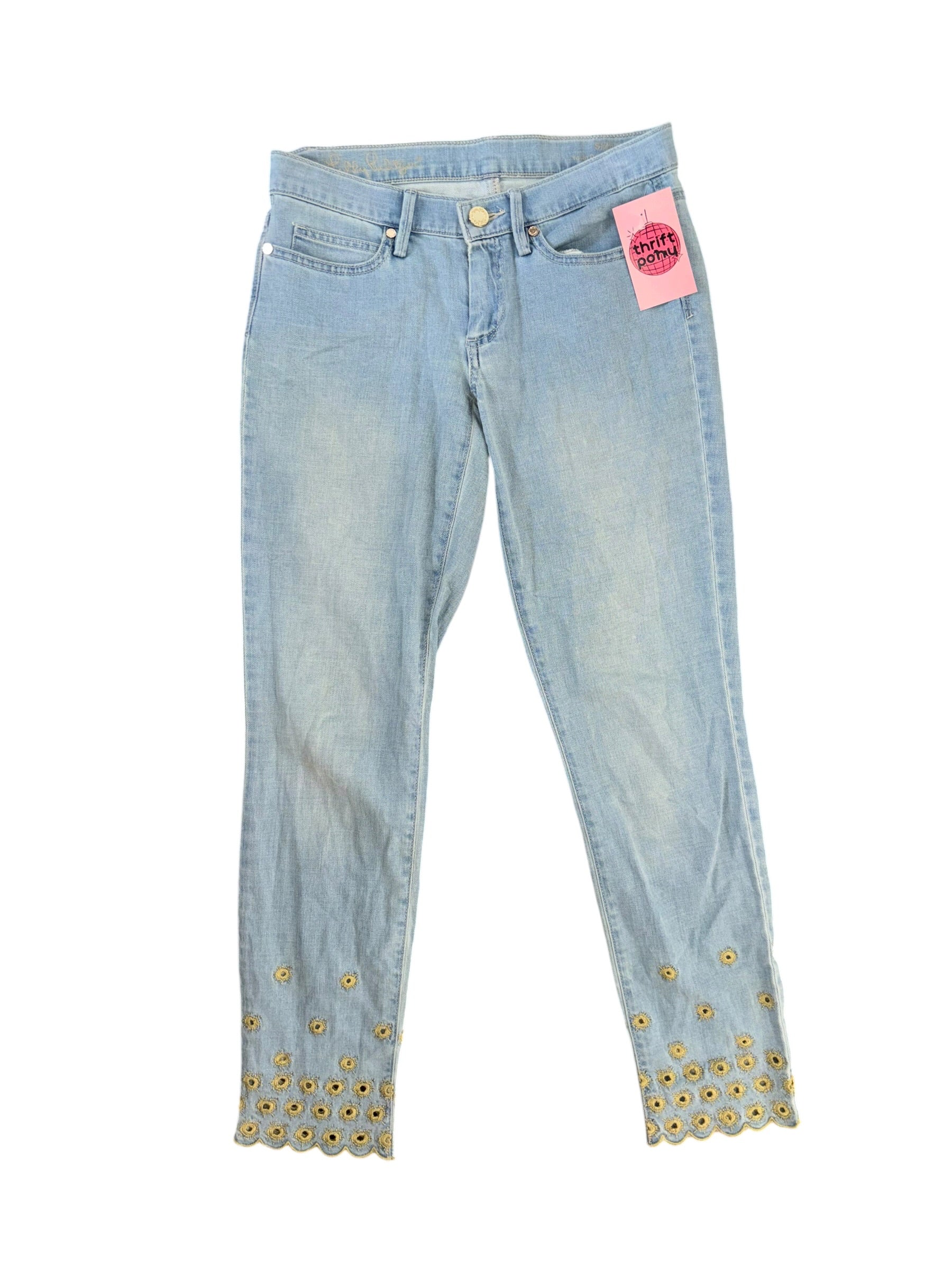 Blue lilly pulitzer Eyelet pant, 2