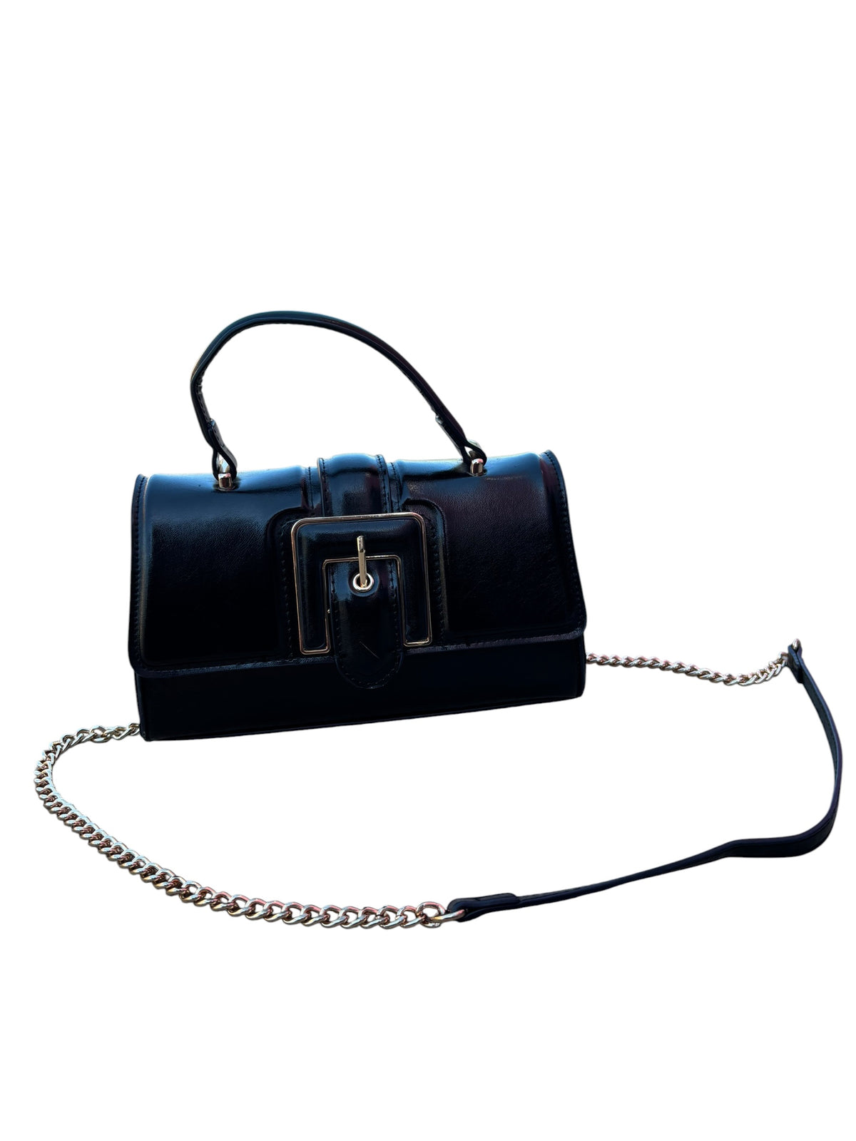 black madison west crossbody clutch
