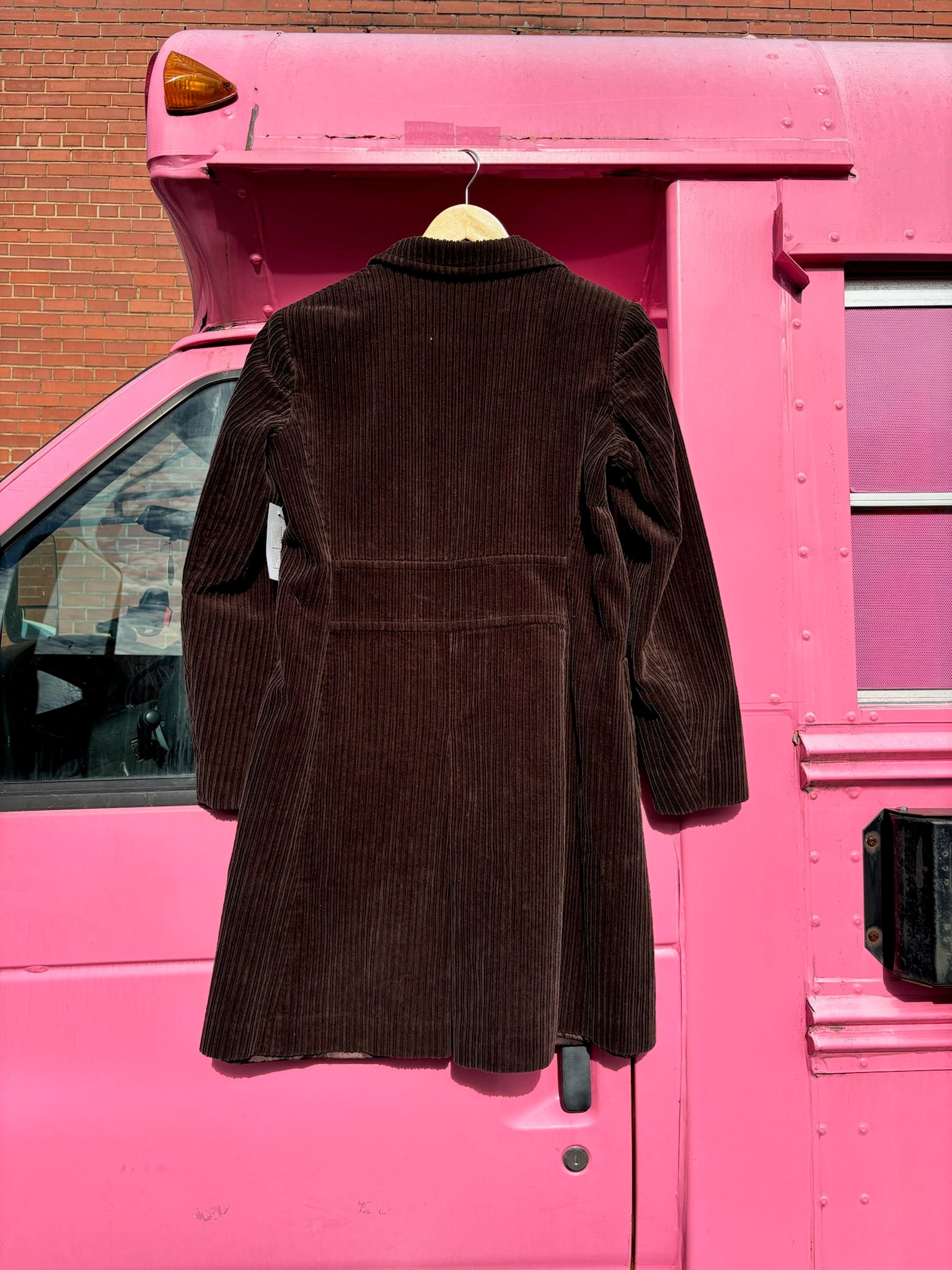 Brown Jones New York Long corduroy jacket, M
